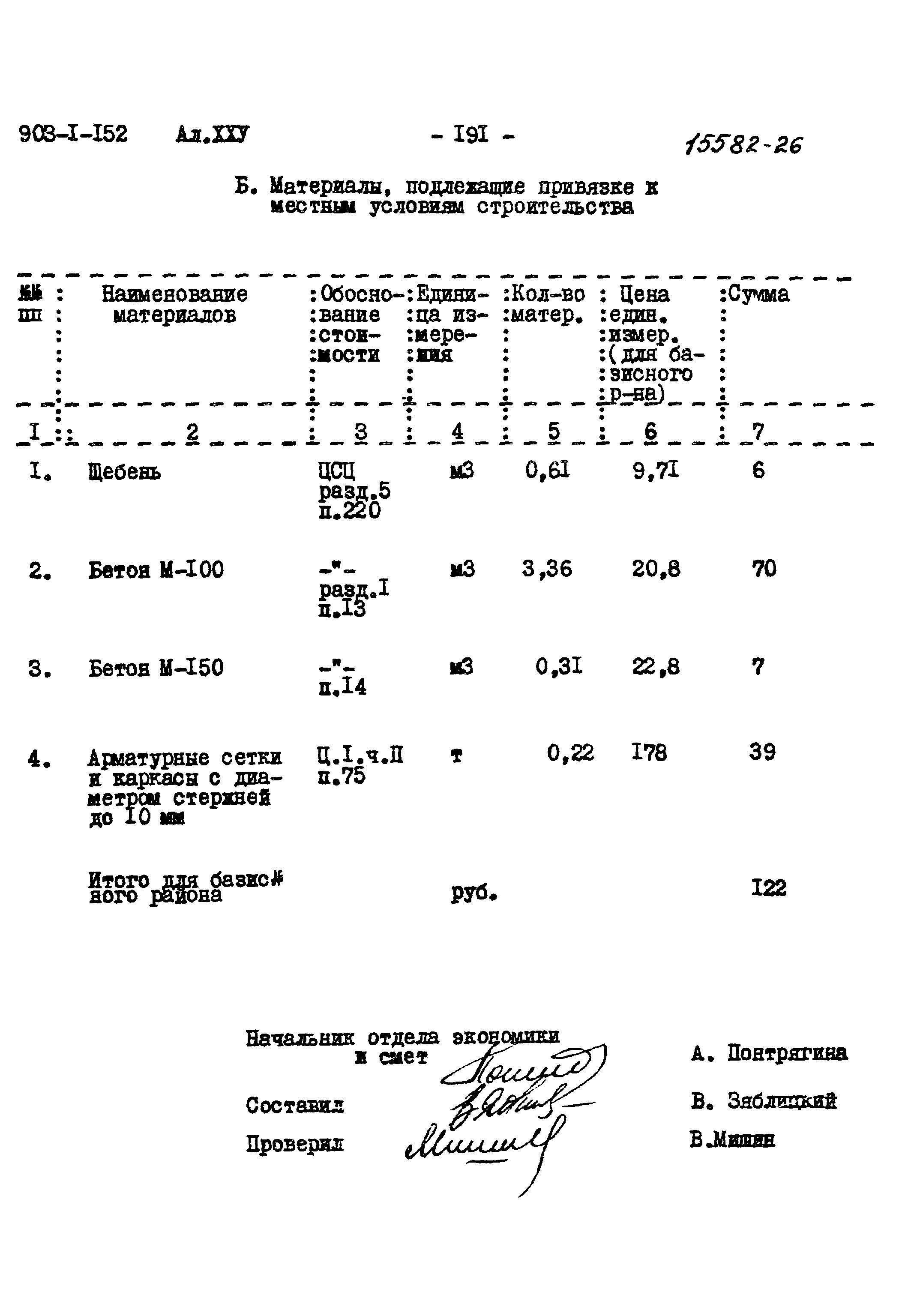 Типовой проект 903-1-152