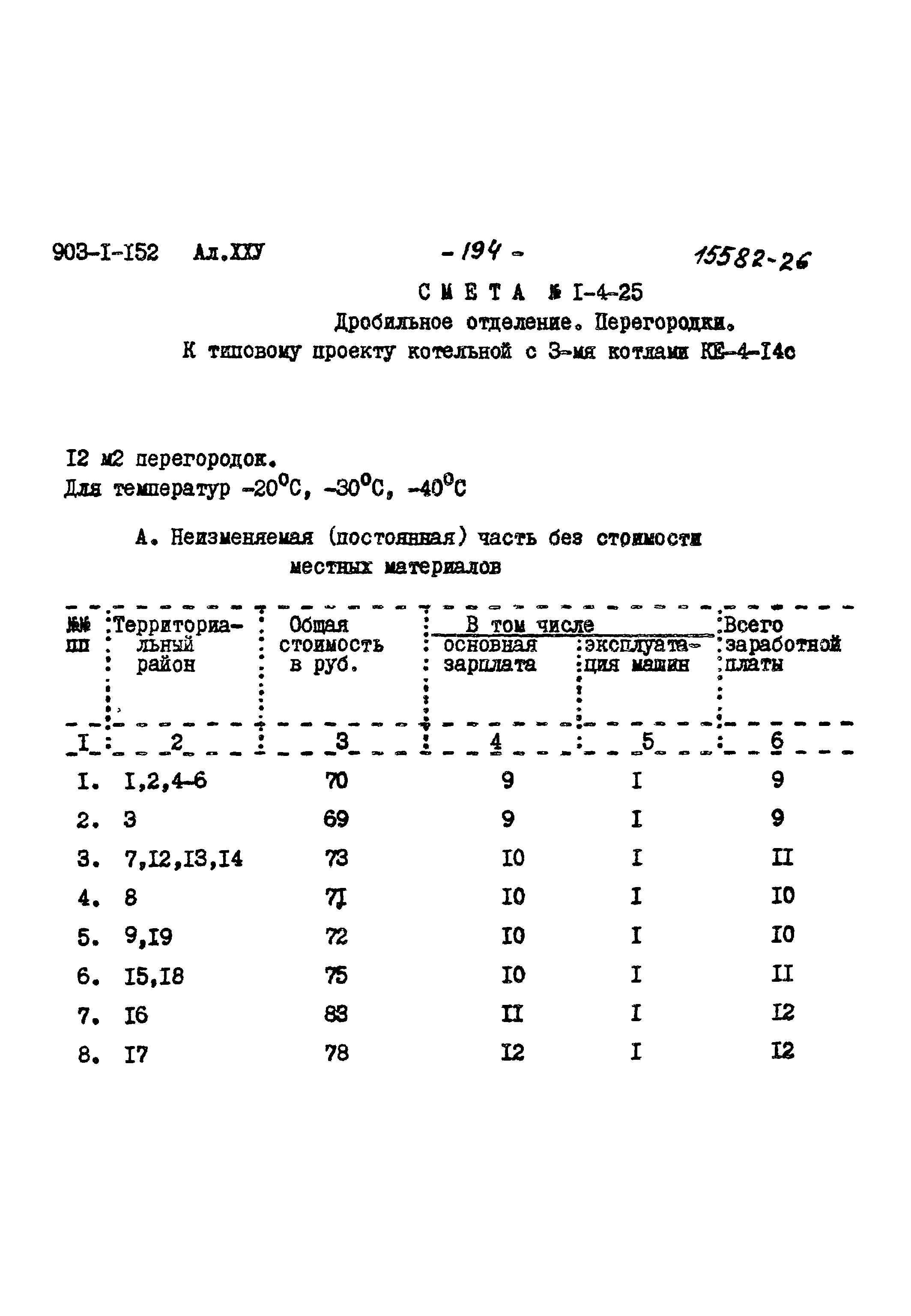 Типовой проект 903-1-152