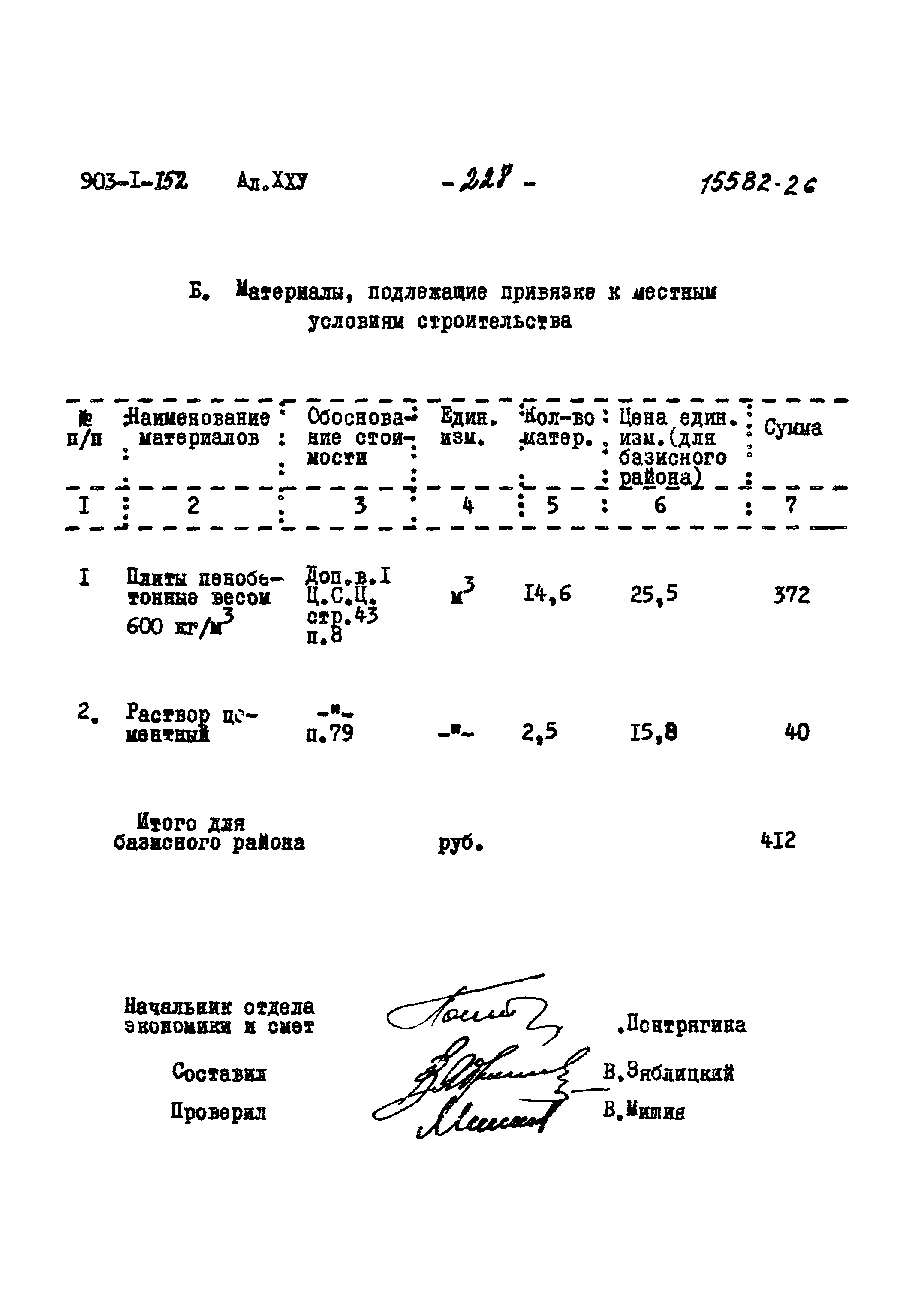 Типовой проект 903-1-152