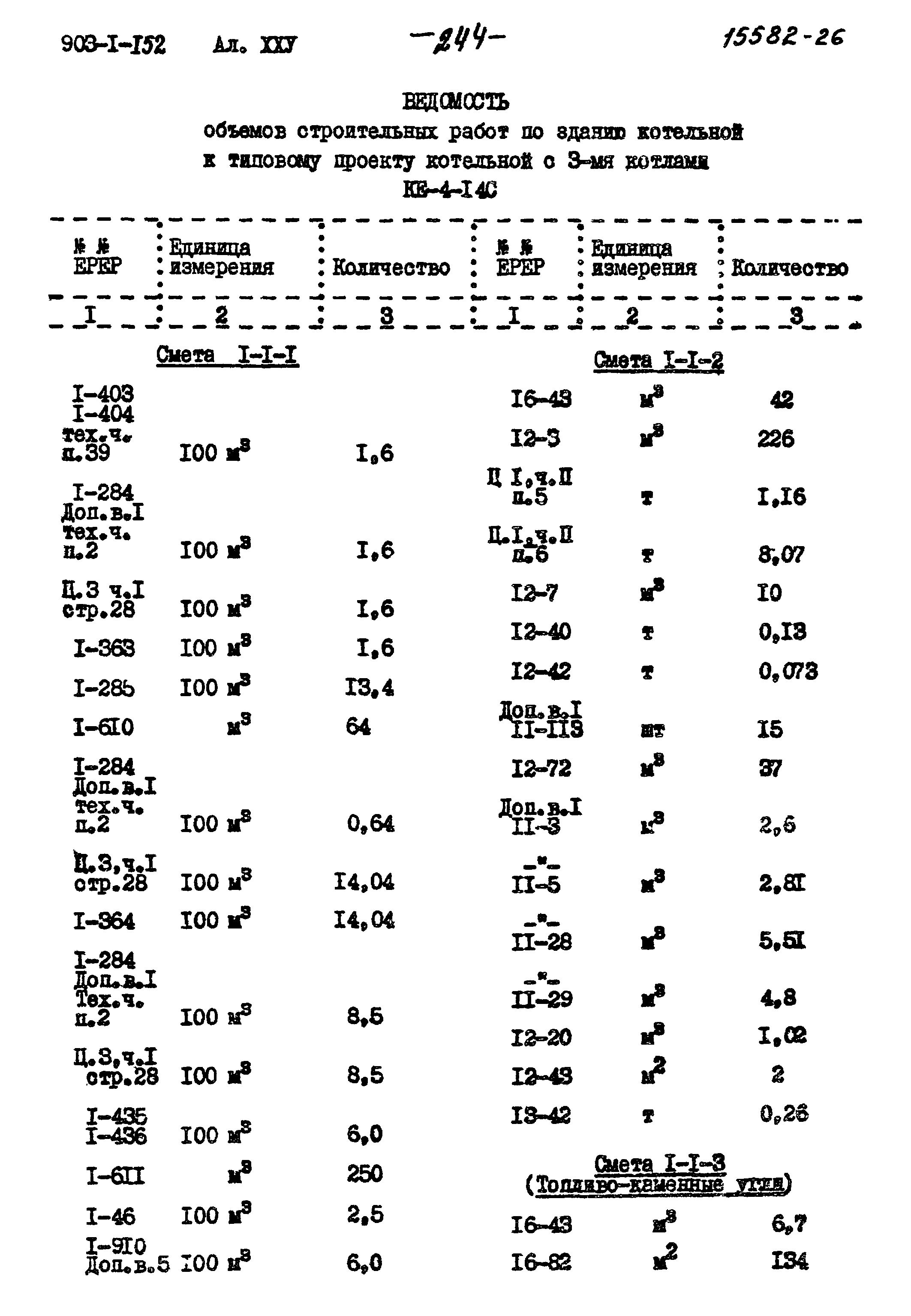 Типовой проект 903-1-152