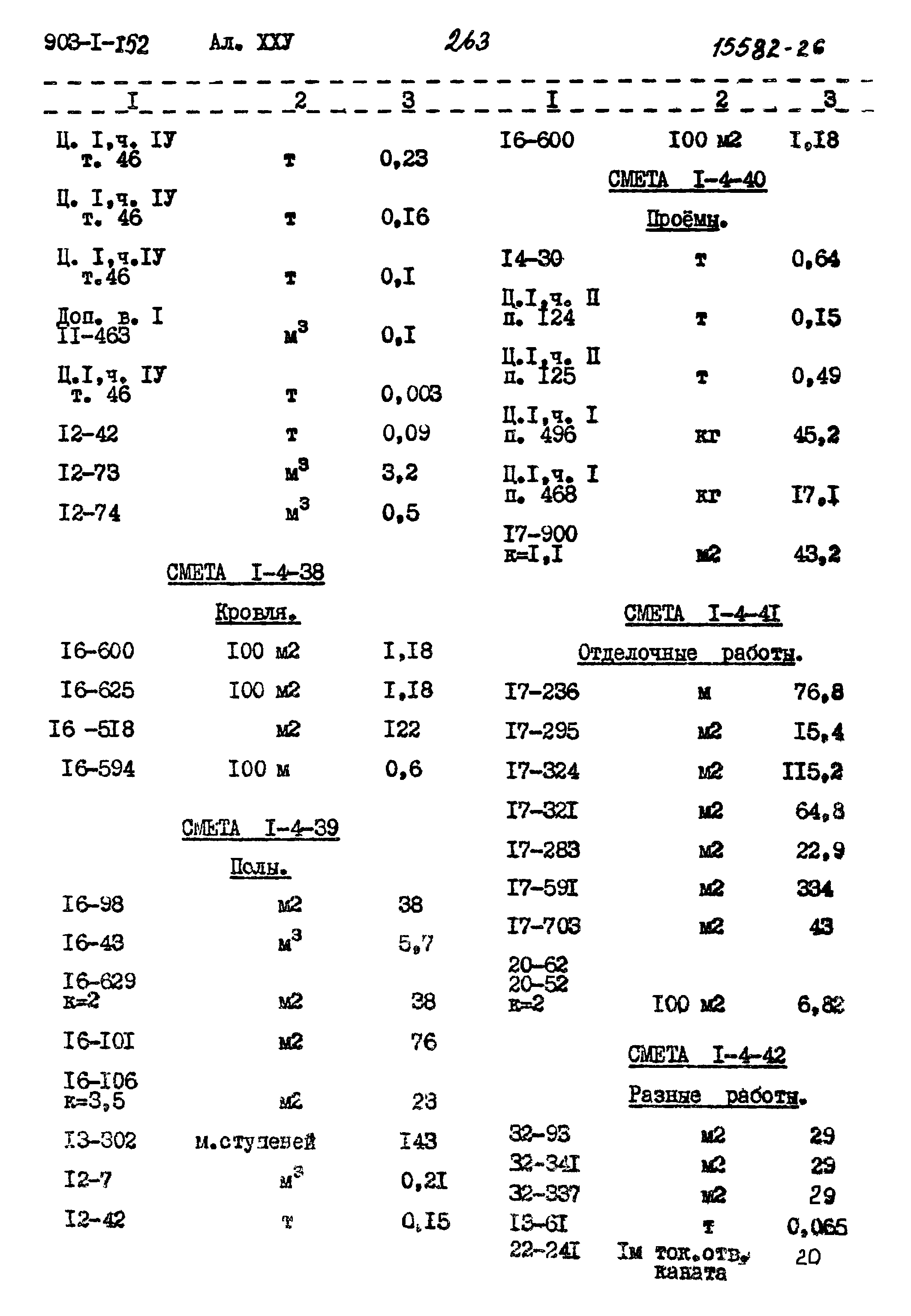 Типовой проект 903-1-152