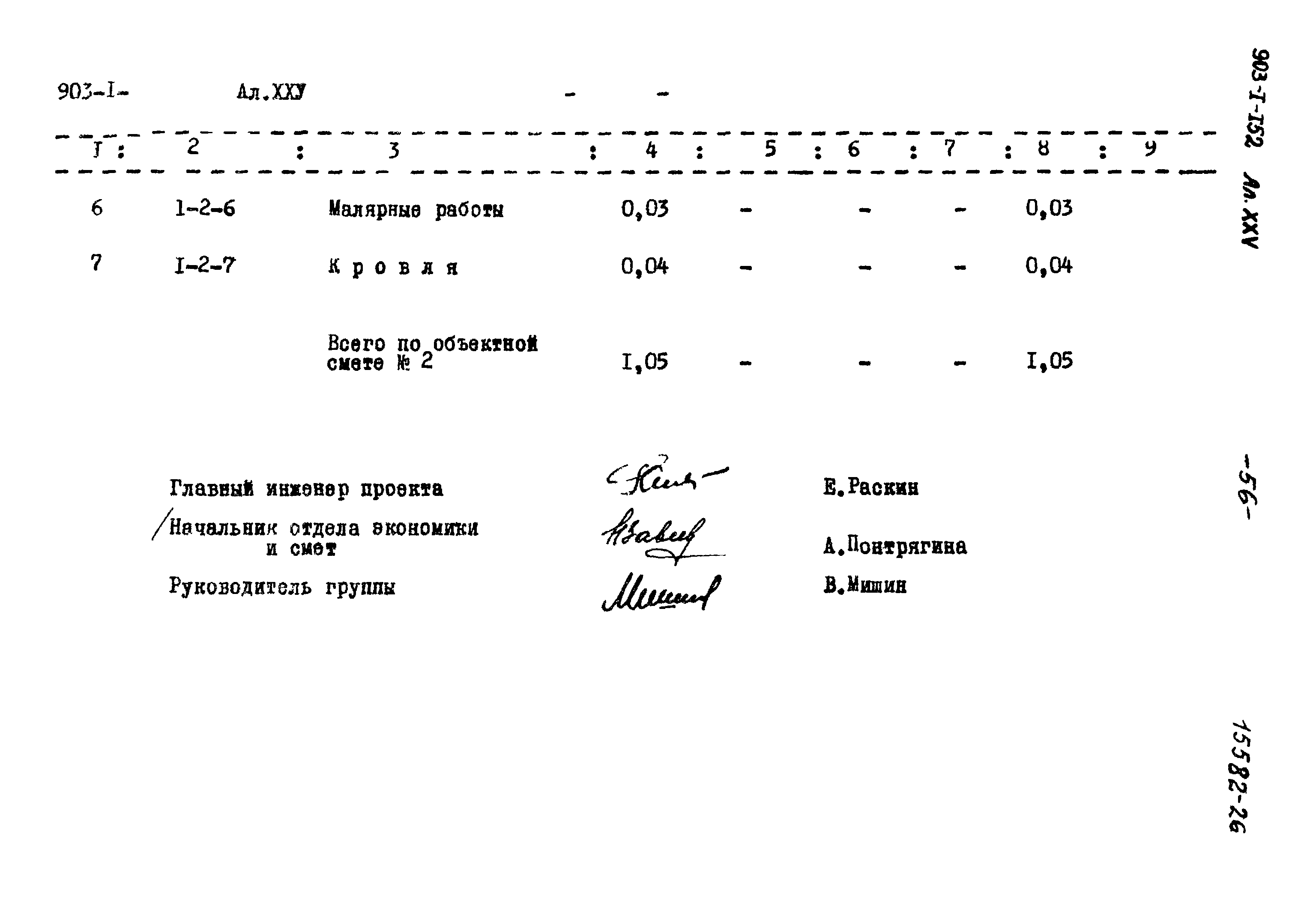 Типовой проект 903-1-152
