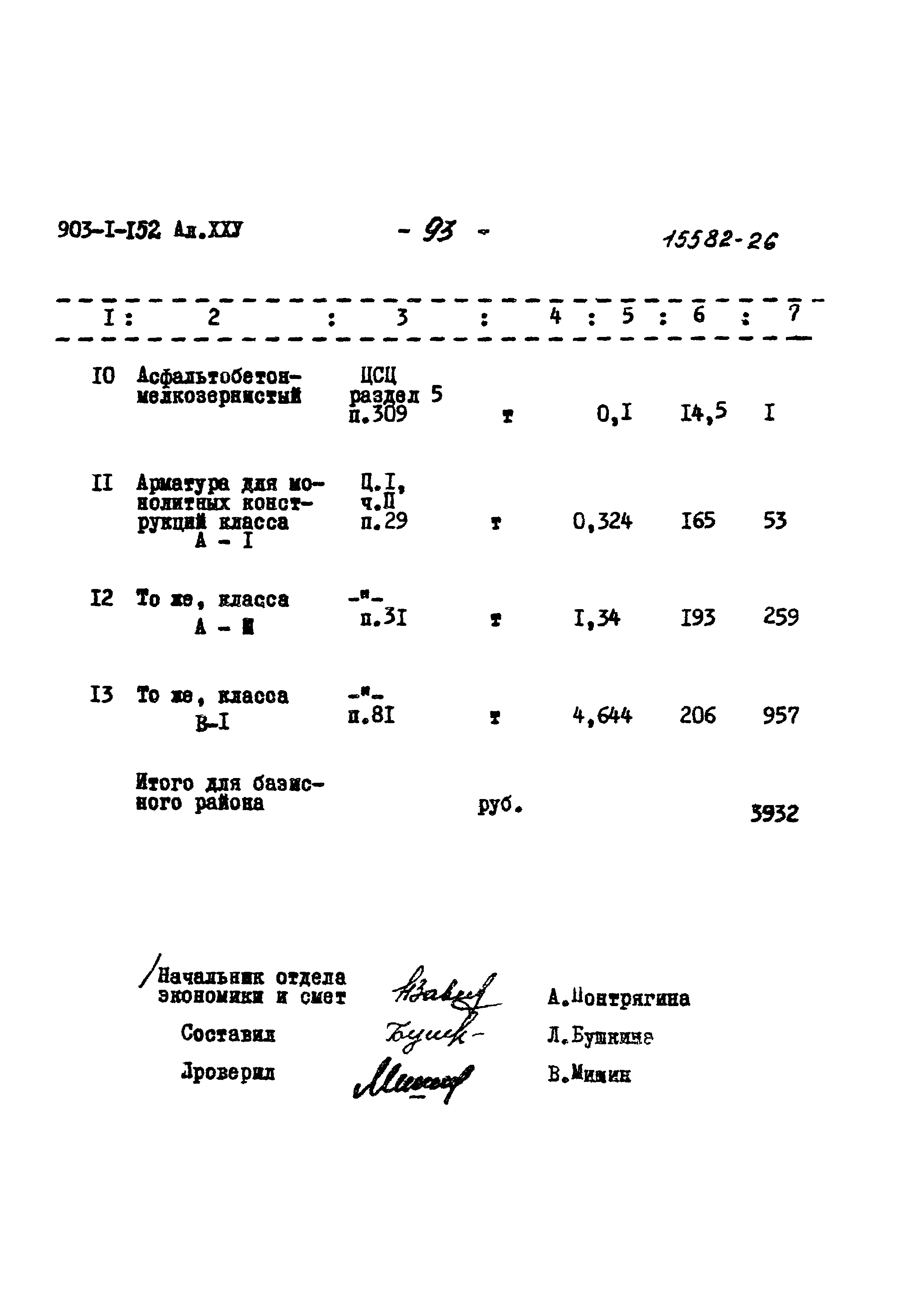 Типовой проект 903-1-152