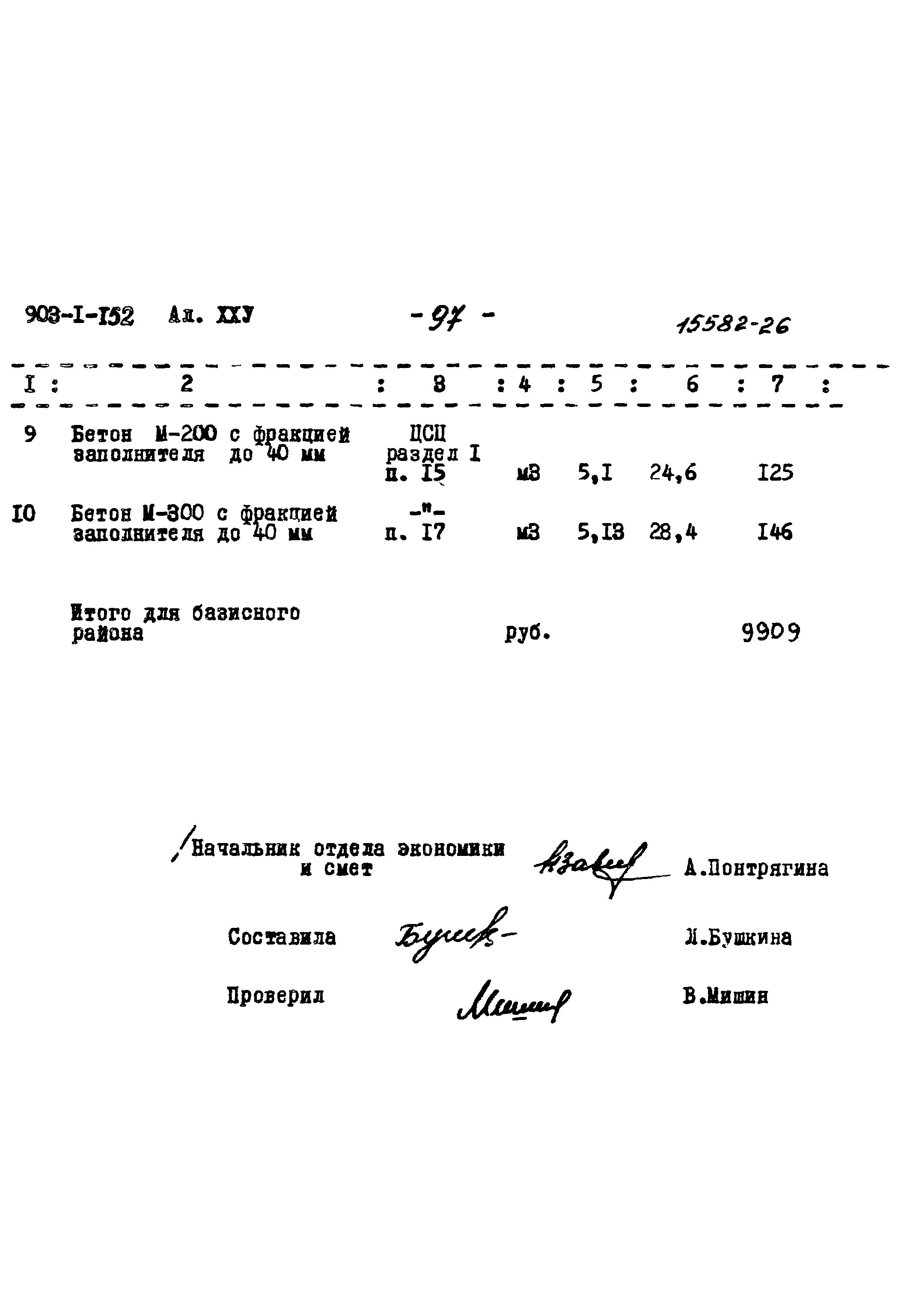 Типовой проект 903-1-152
