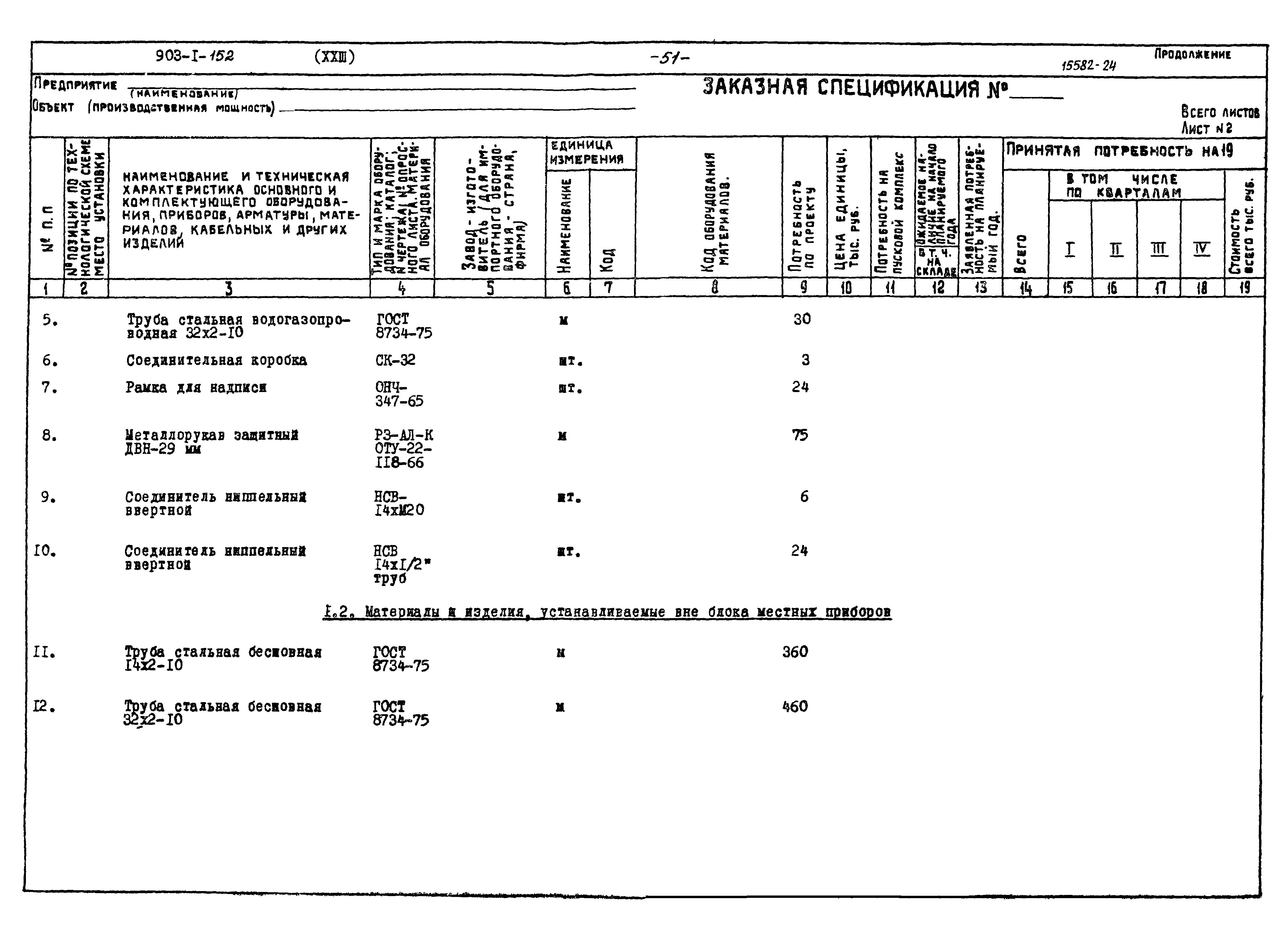 Типовой проект 903-1-152