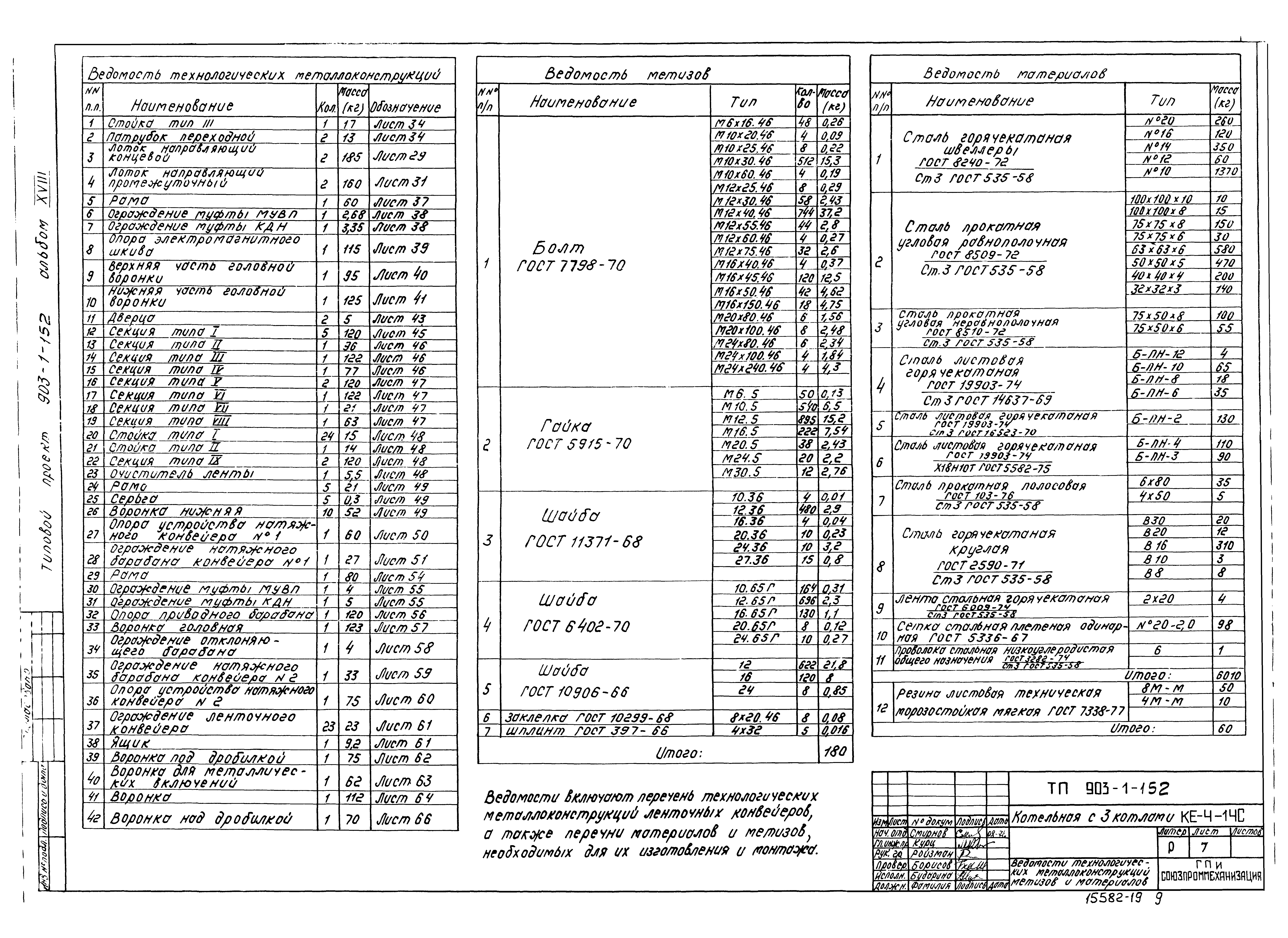 Типовой проект 903-1-152