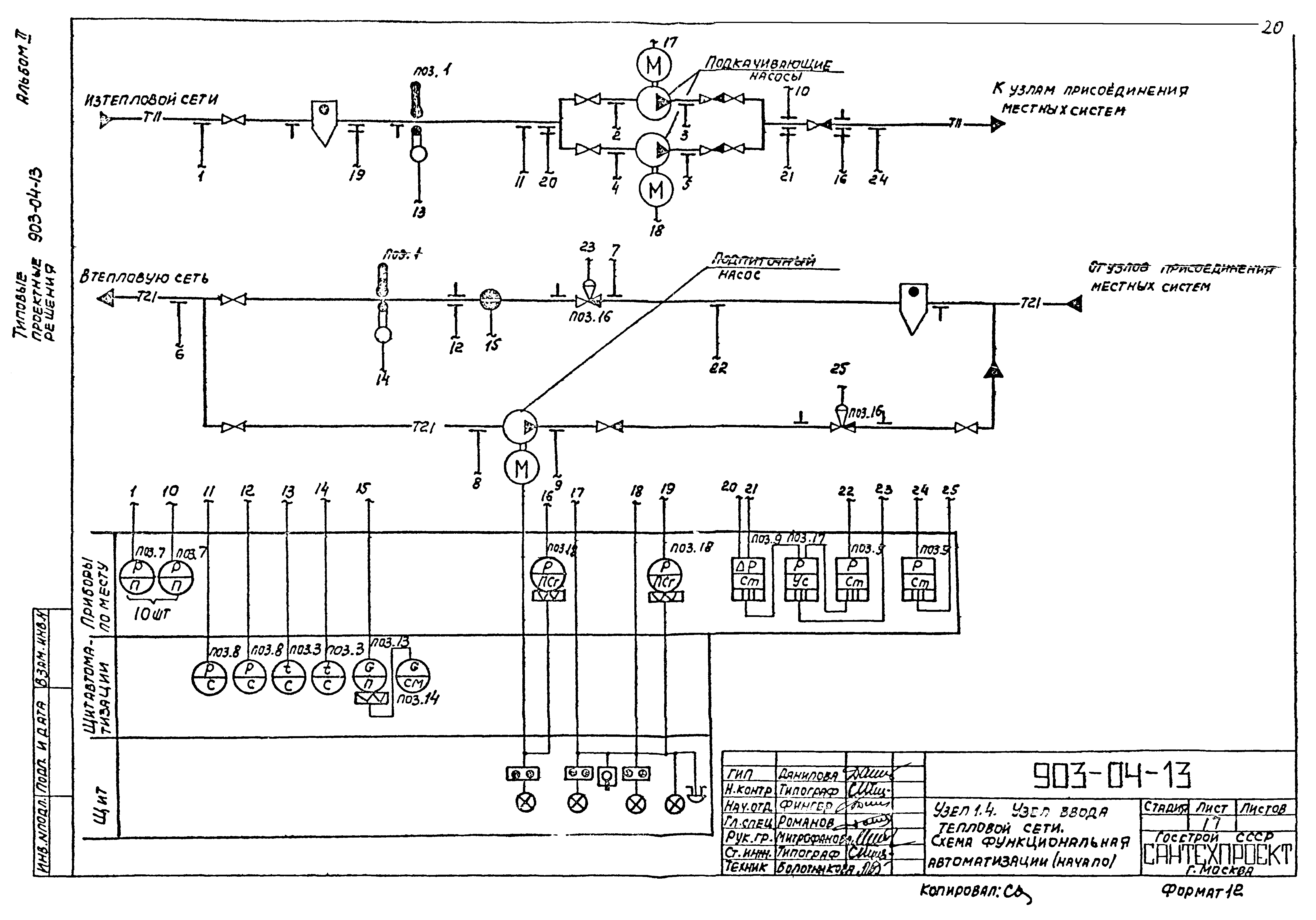 Типовые проектные решения 903-04-13