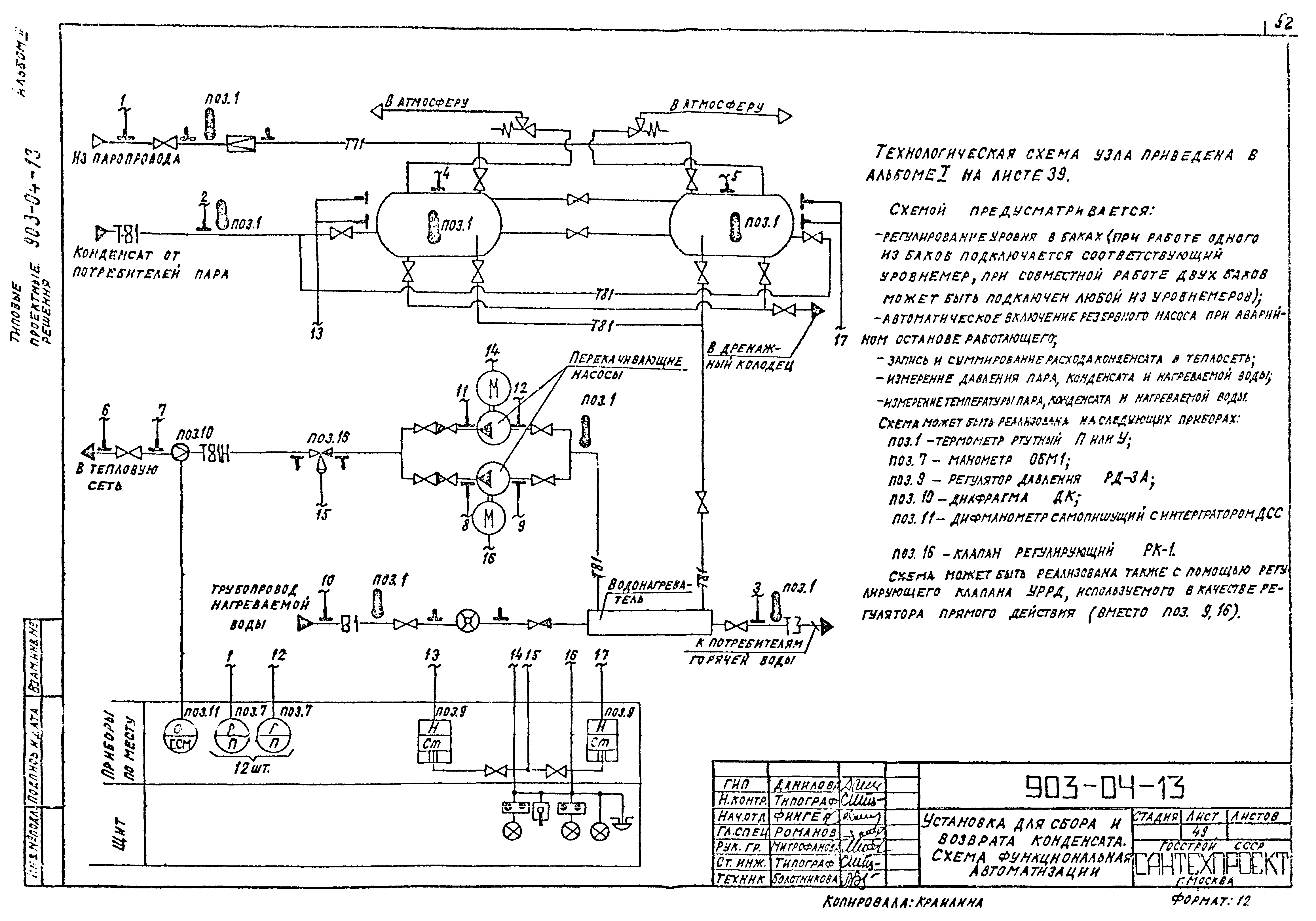 Типовые проектные решения 903-04-13