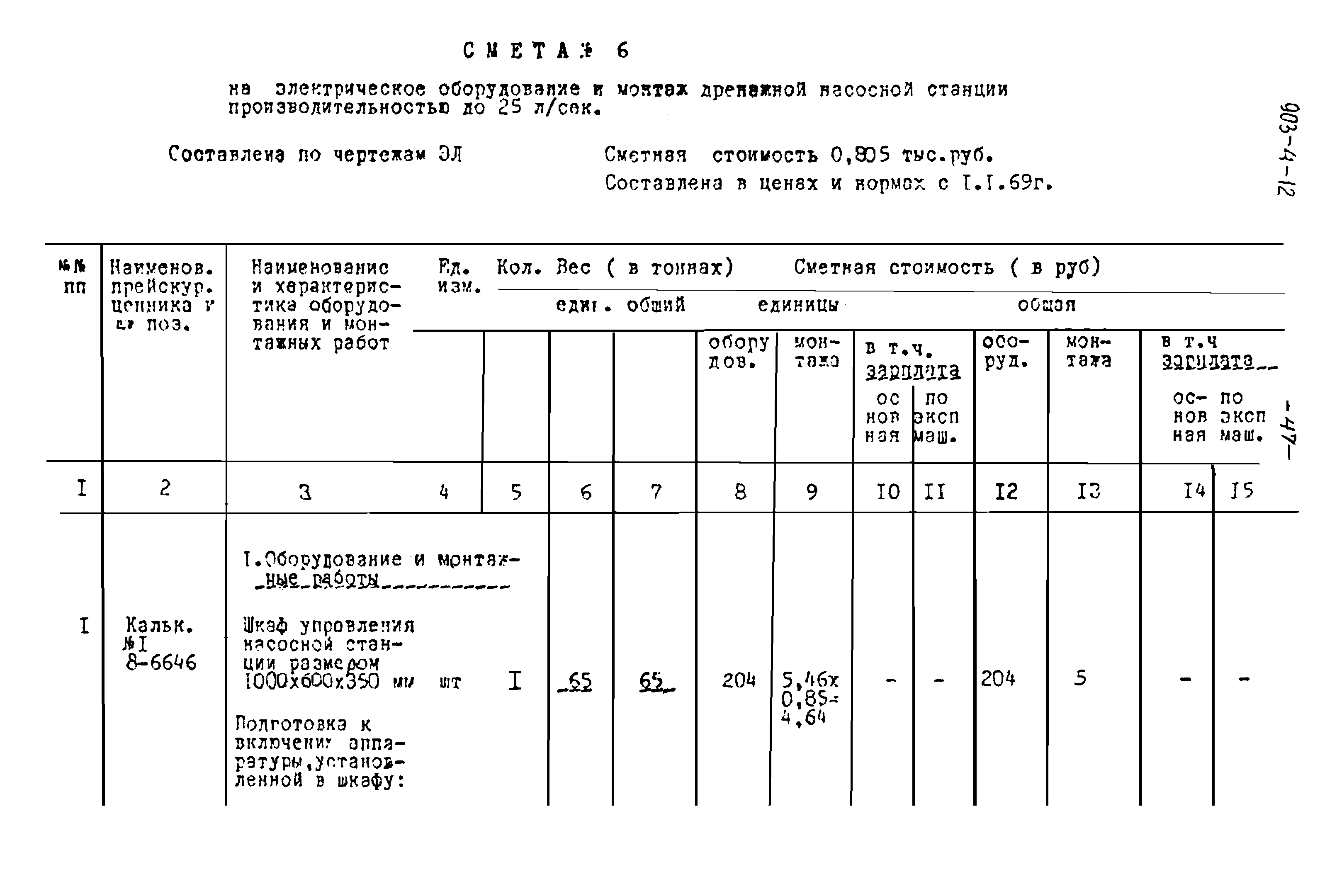 Типовой проект 903-4-12