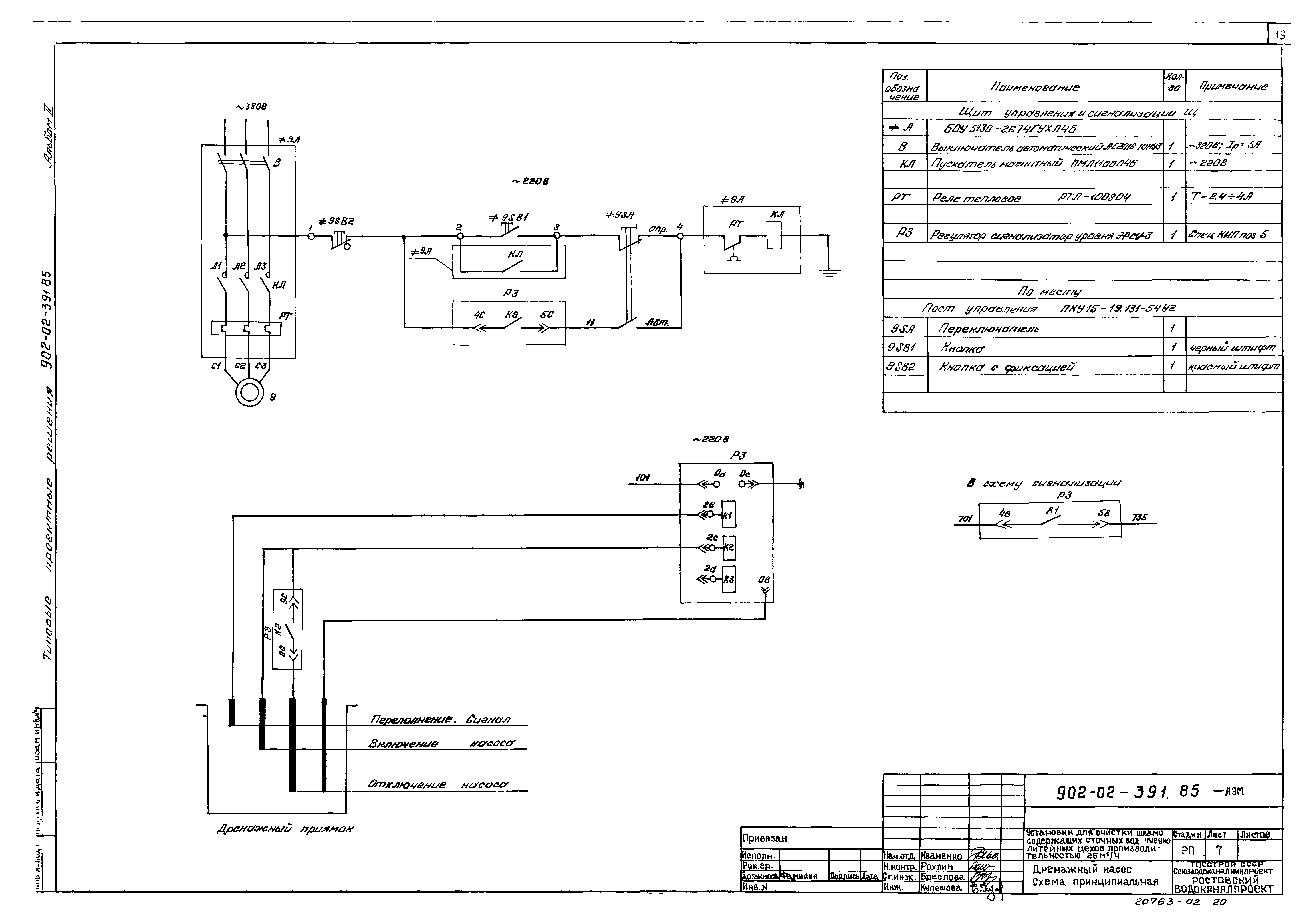 Типовые проектные решения 902-02-391.85