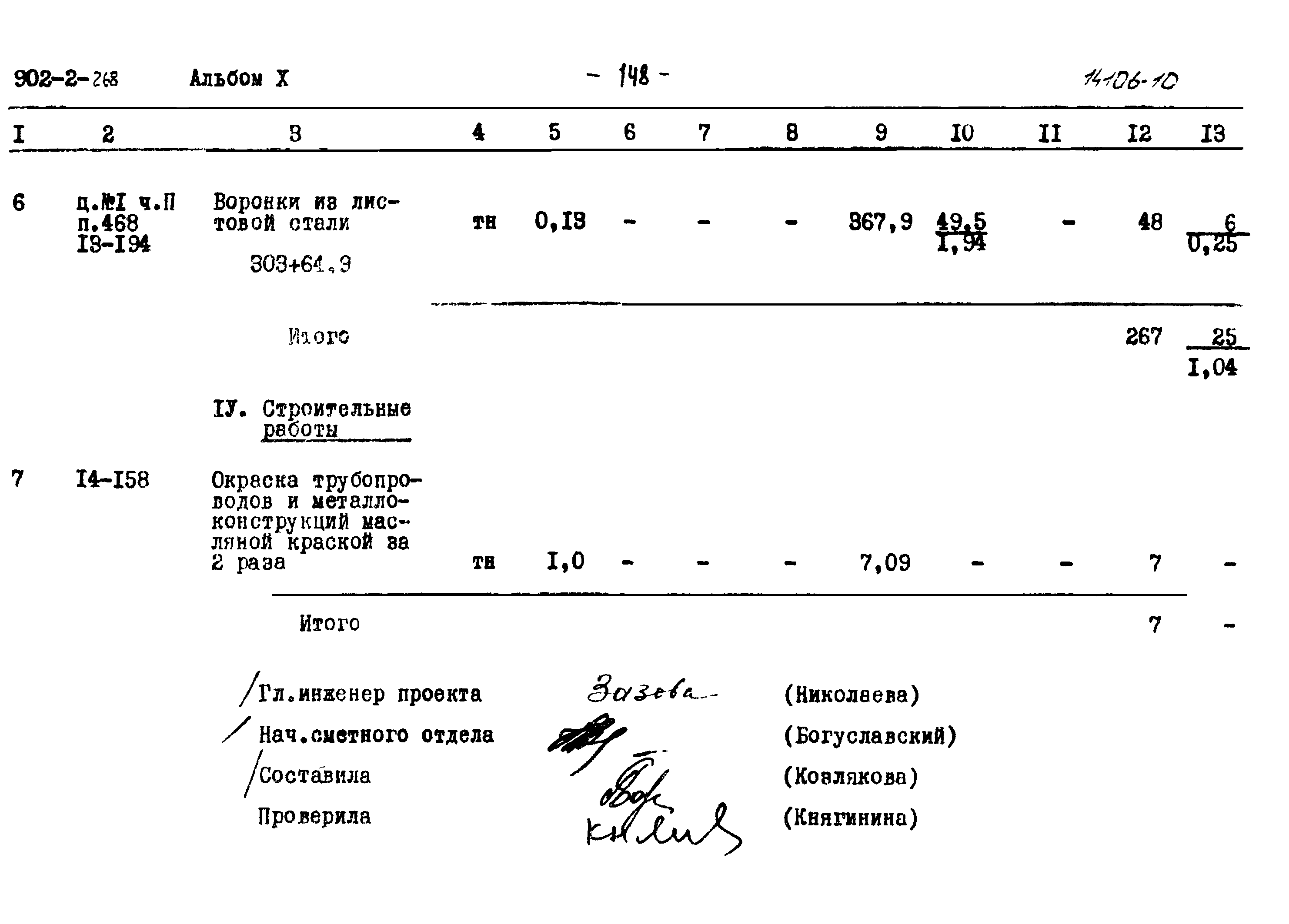 Типовой проект 902-2-268