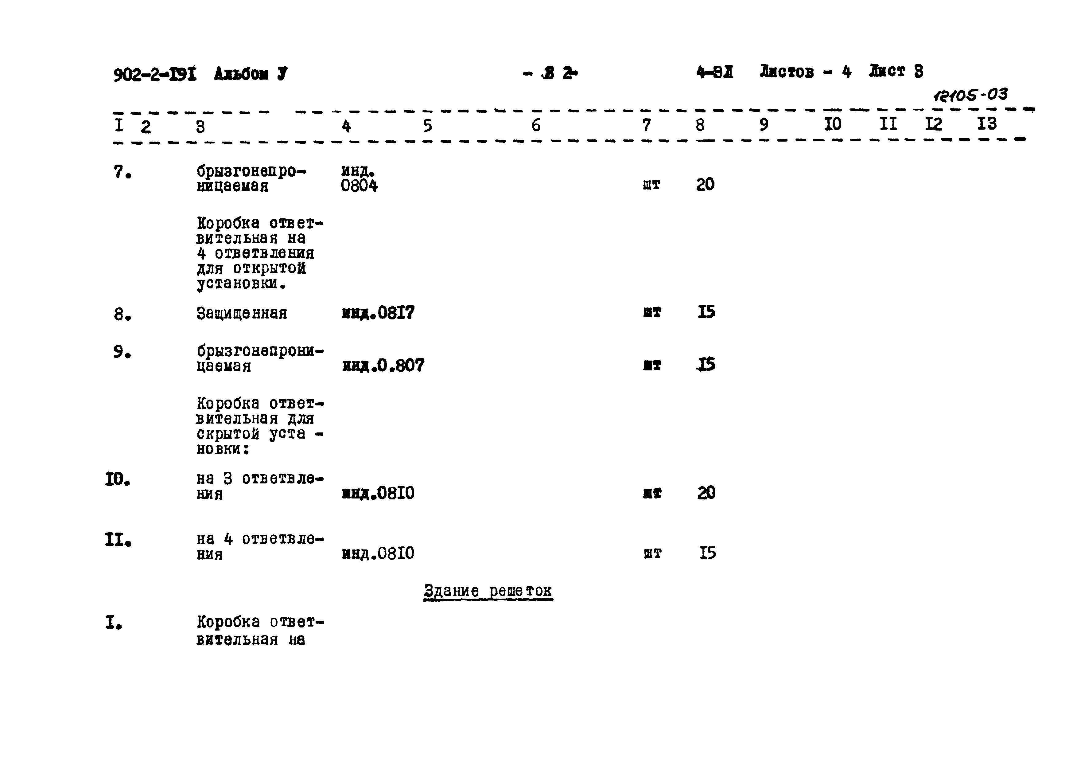 Типовой проект 902-2-191
