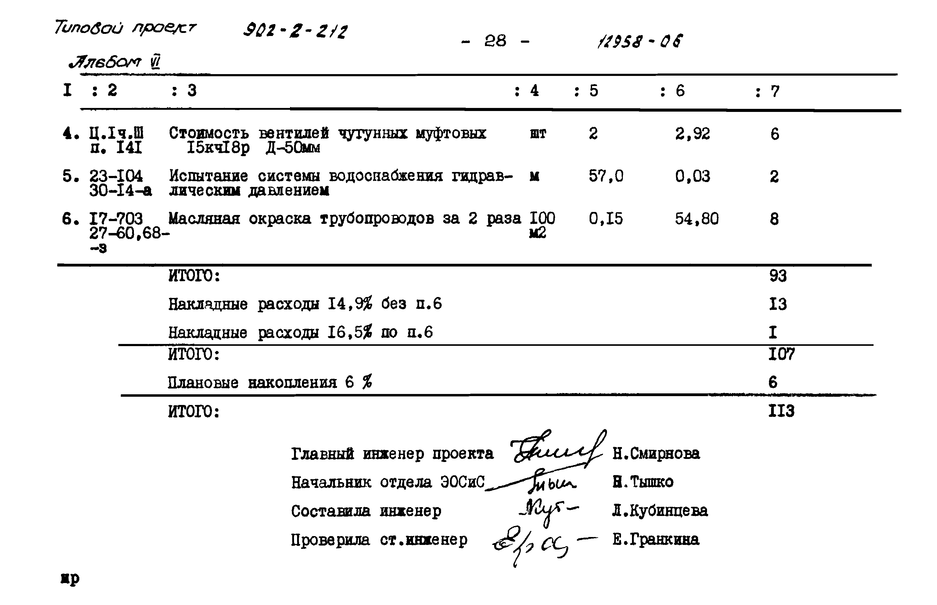 Типовой проект 902-2-212