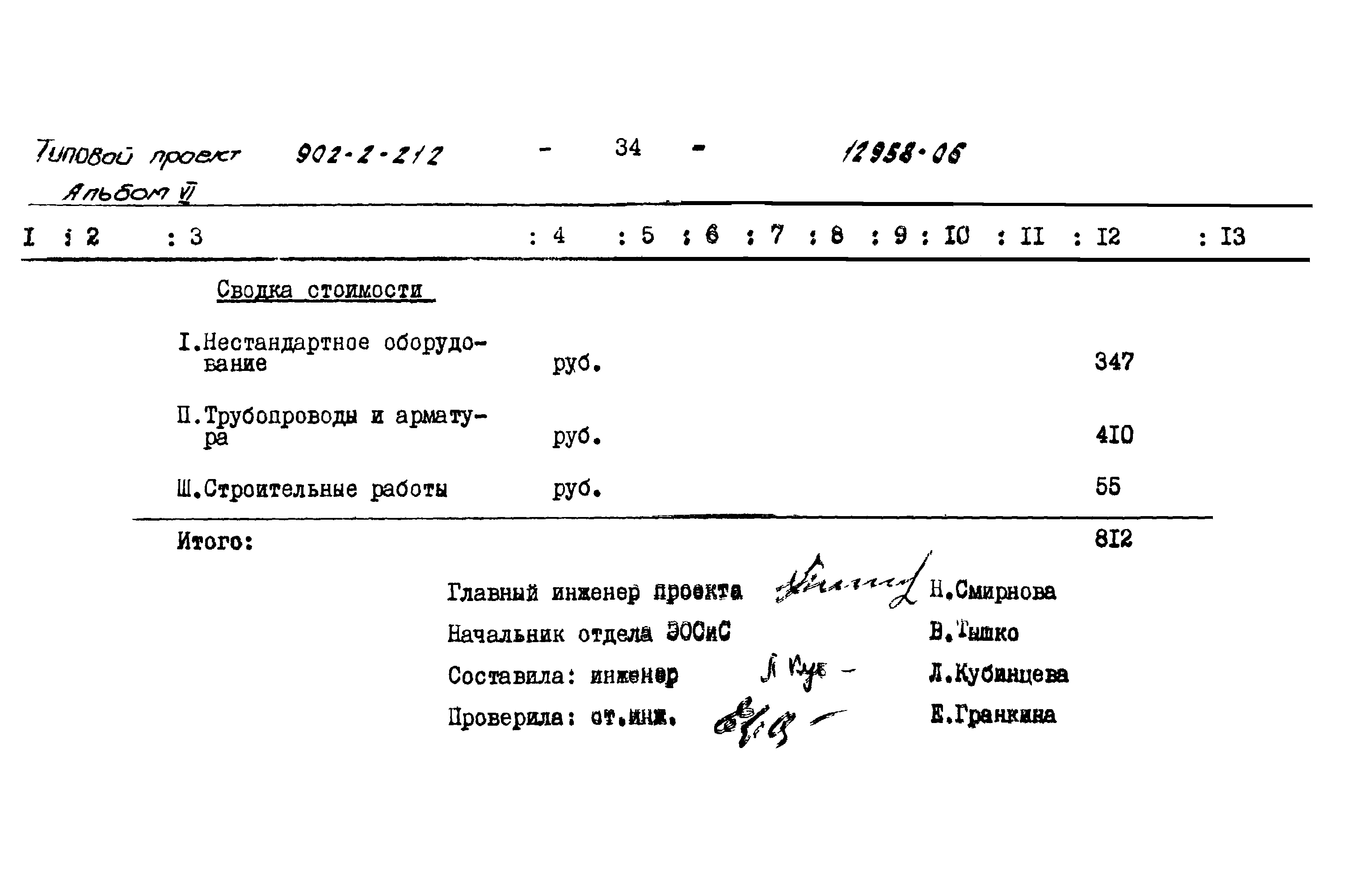 Типовой проект 902-2-212