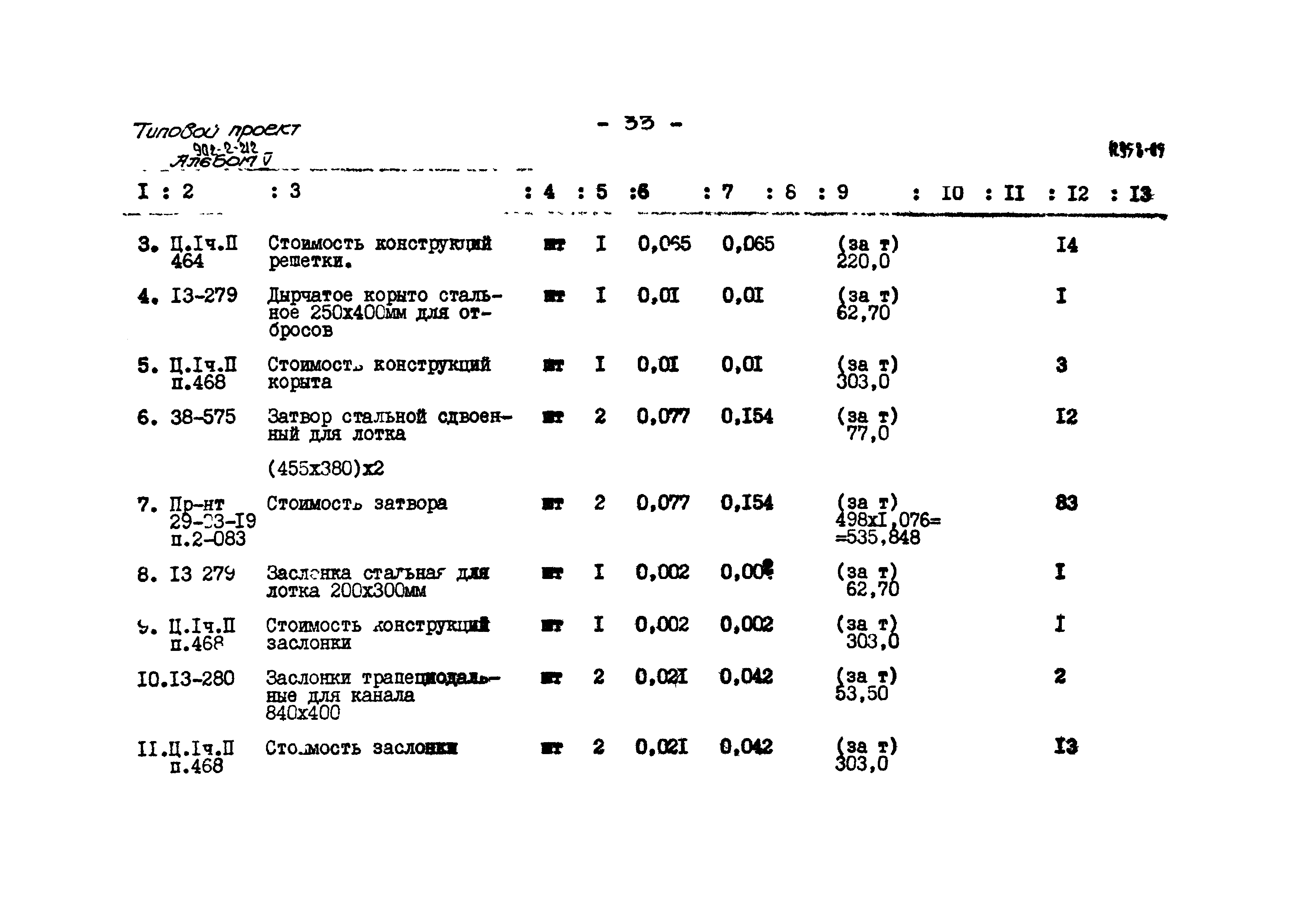 Типовой проект 902-2-212