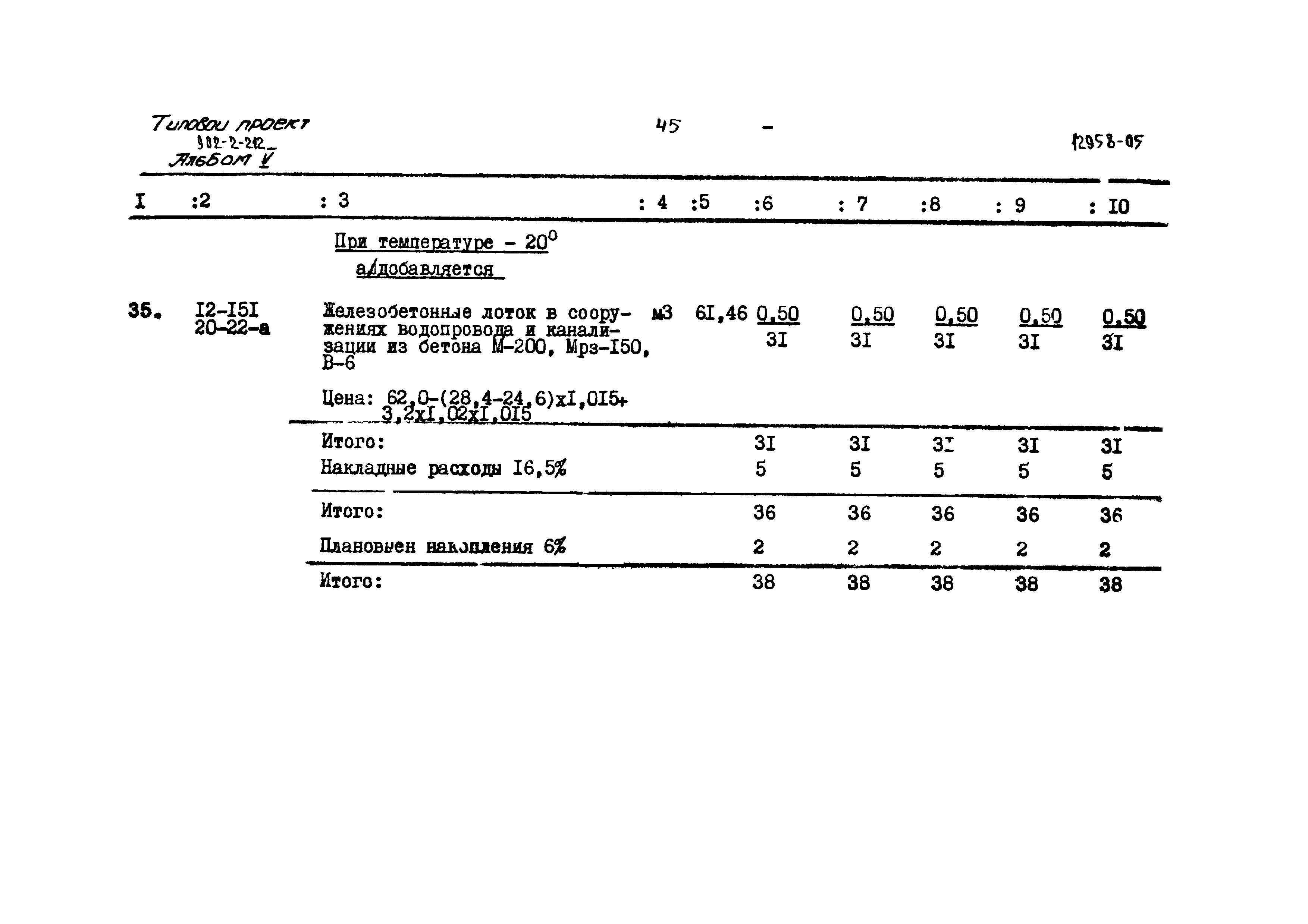Типовой проект 902-2-212