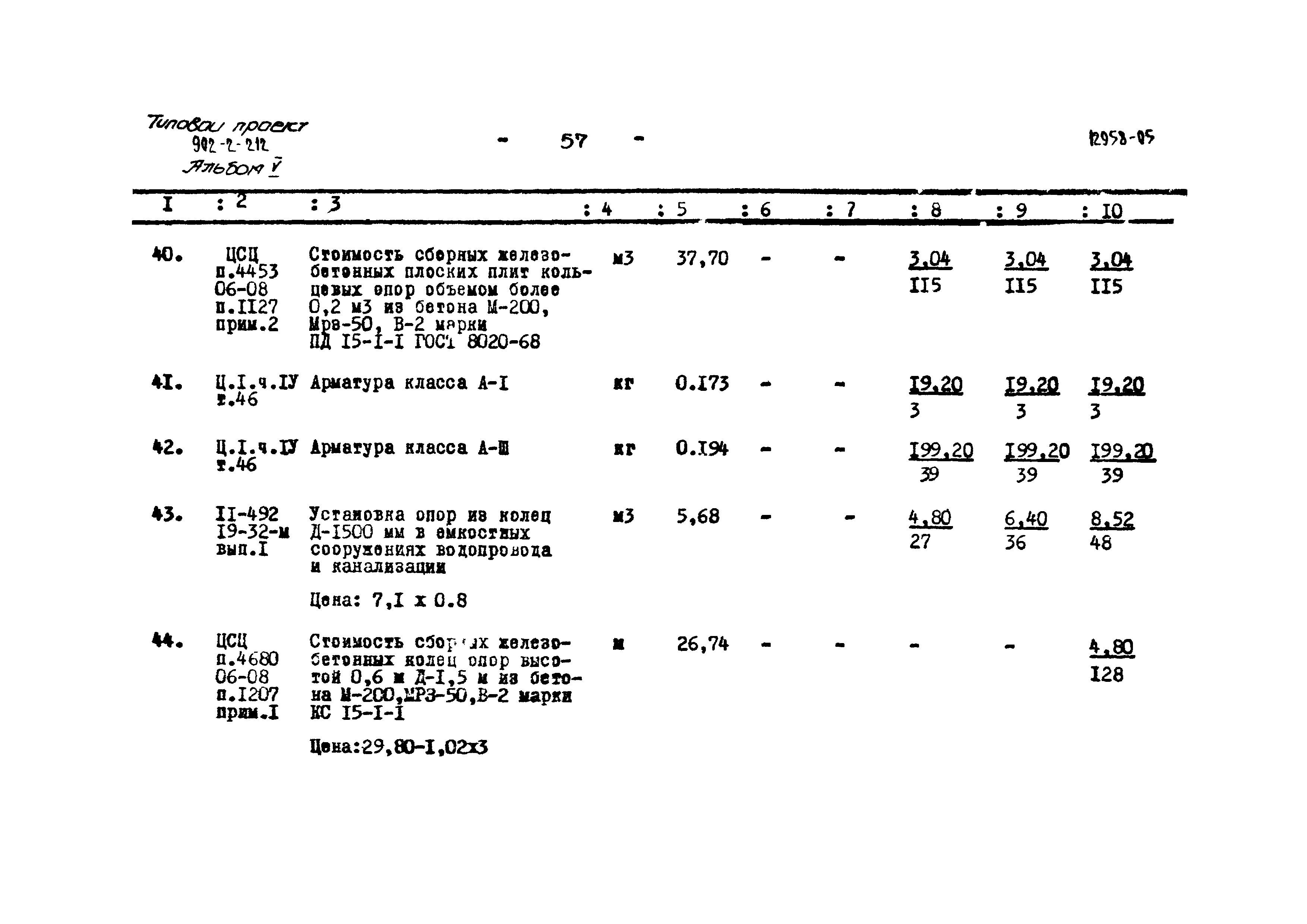 Типовой проект 902-2-212