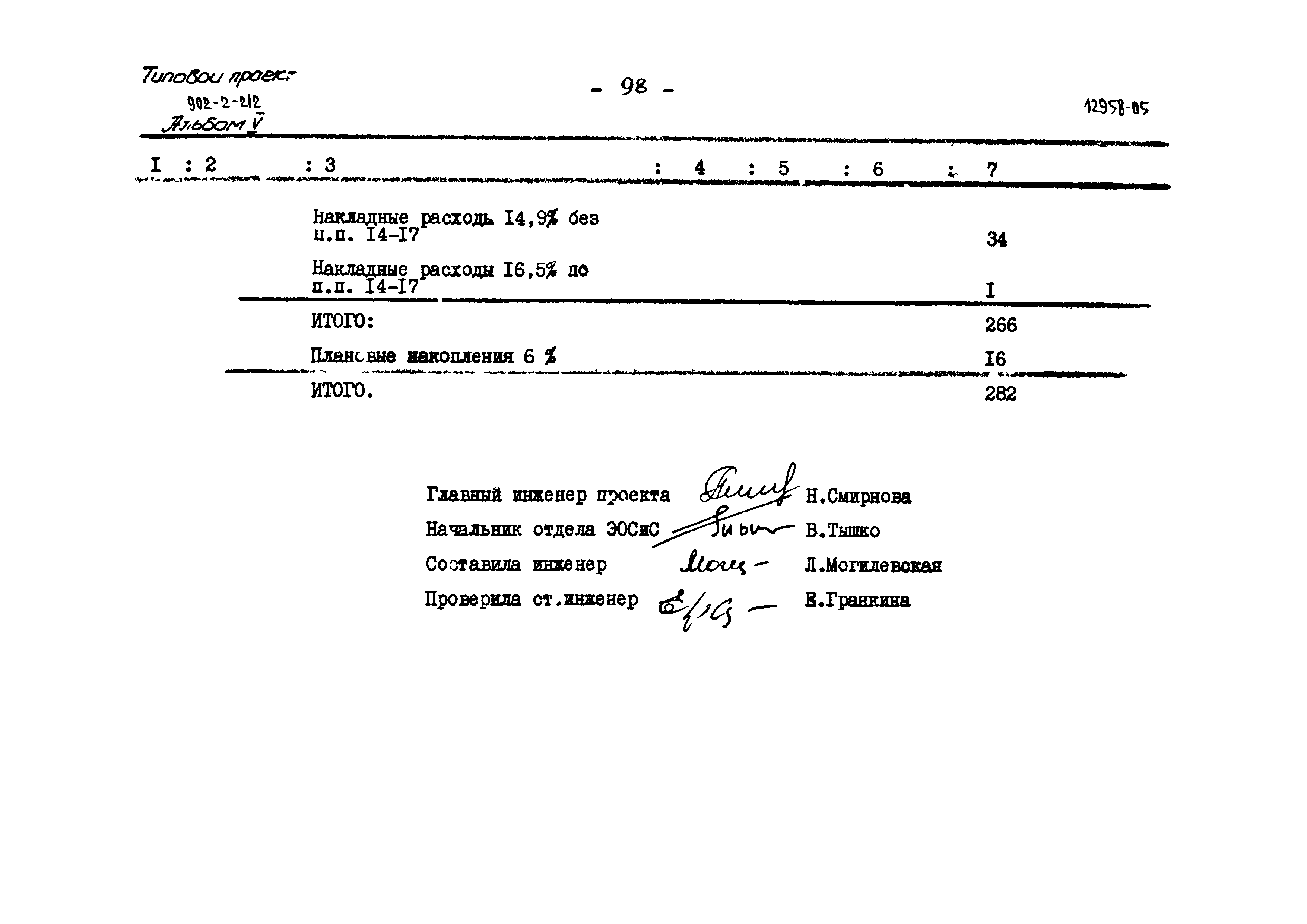 Типовой проект 902-2-212