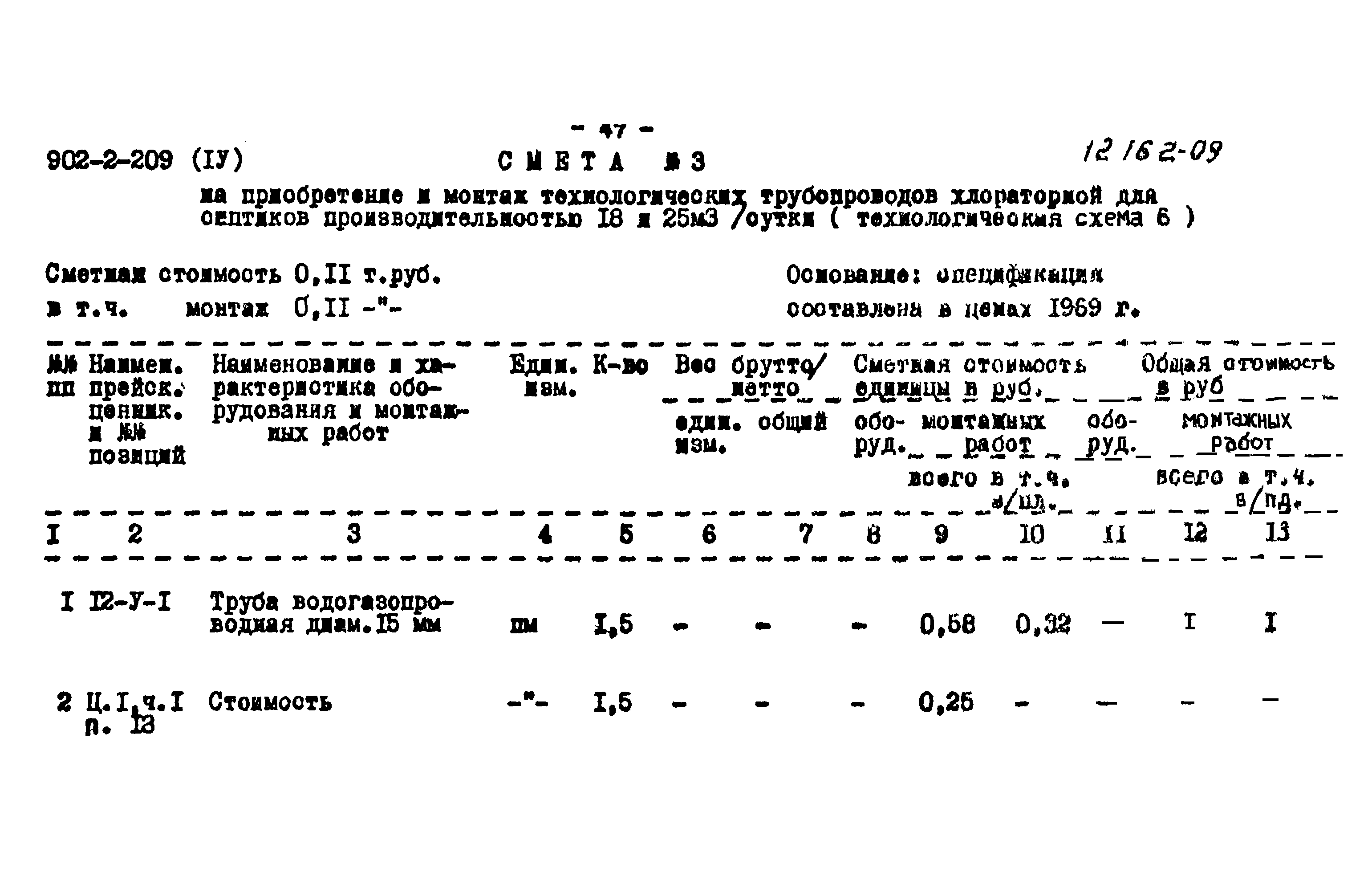 Типовой проект 902-2-209