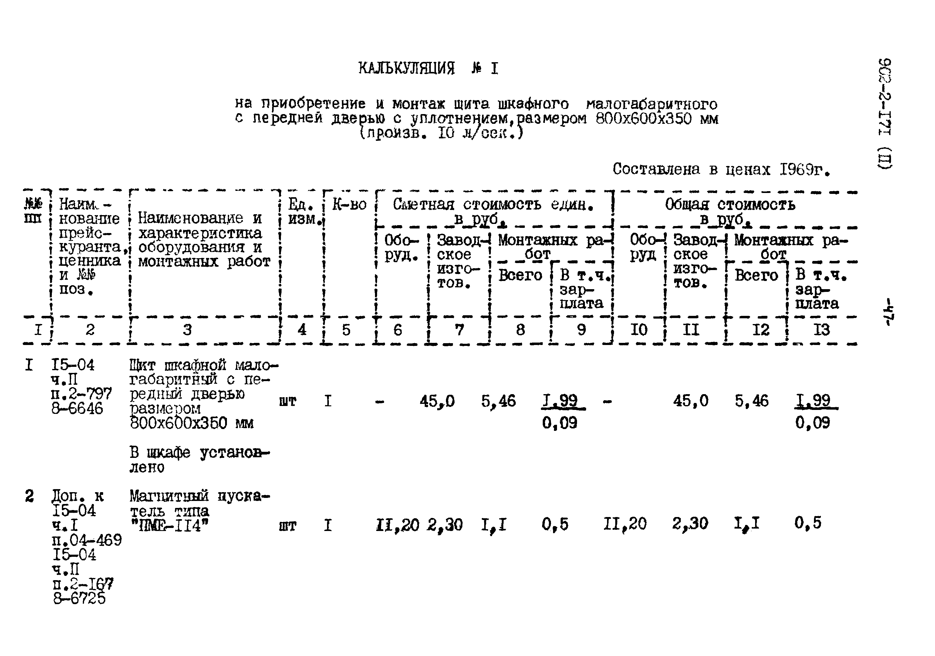 Типовой проект 902-2-171