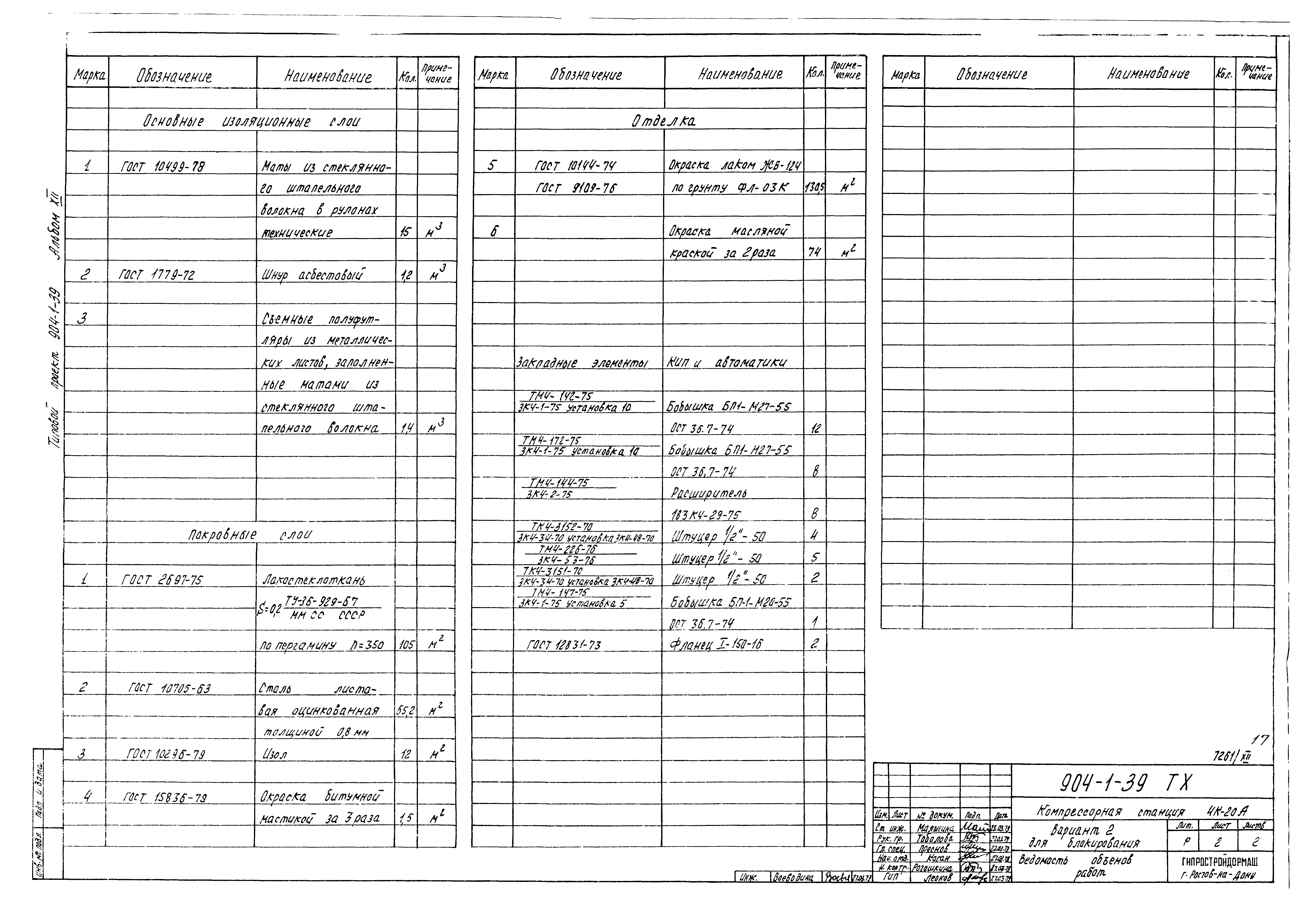 Типовой проект 904-1-39