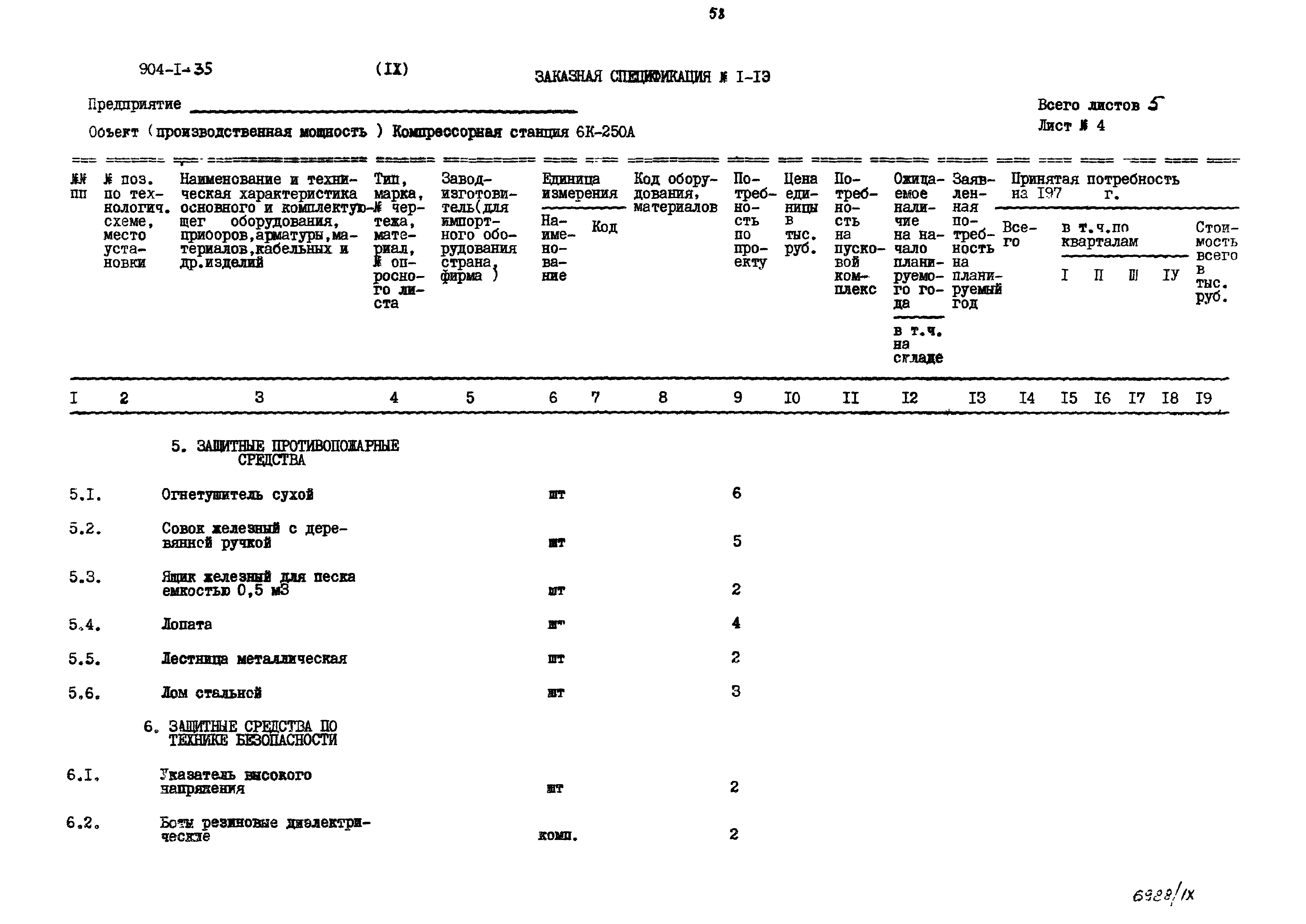 Типовой проект 904-1-35