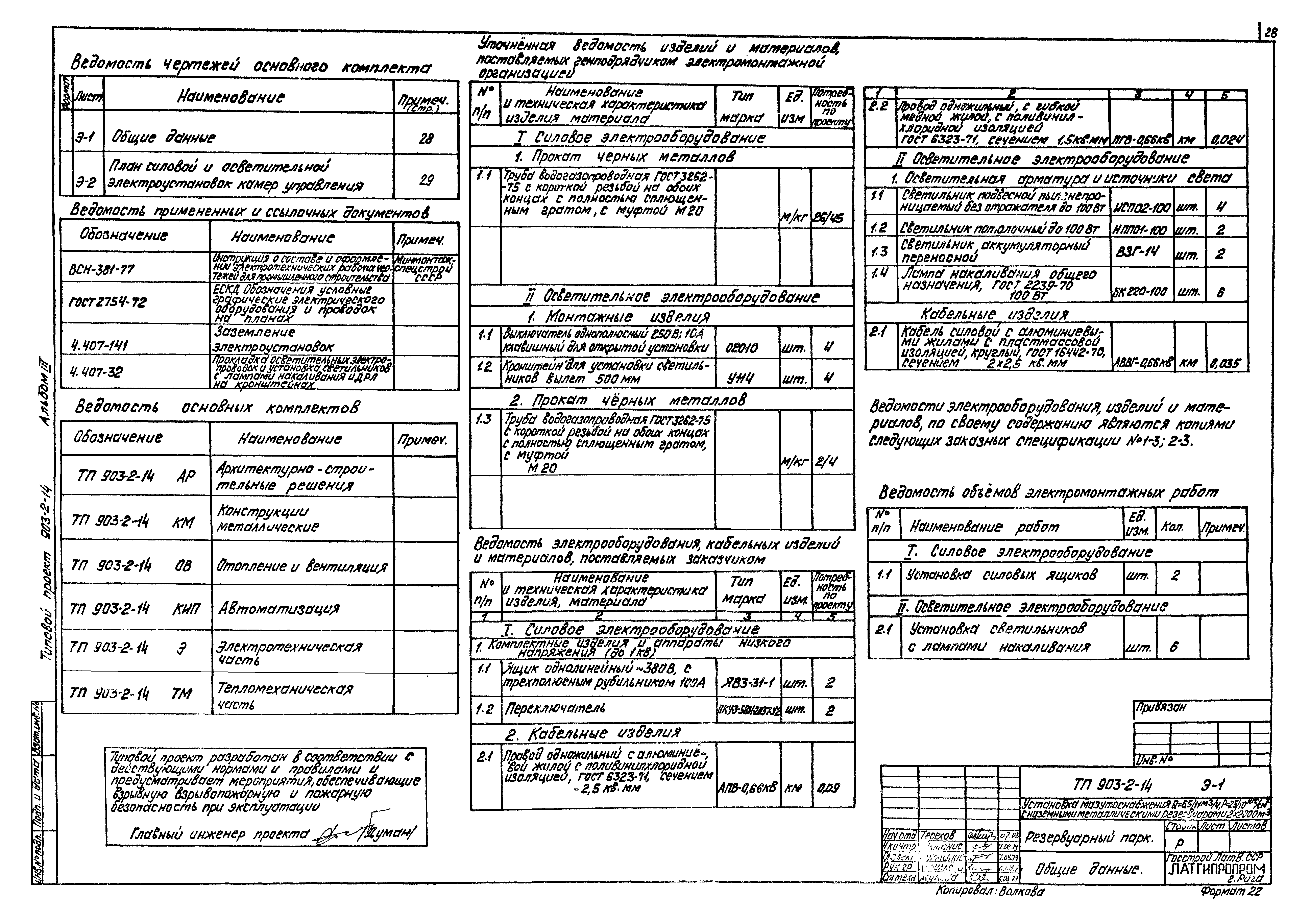 Типовой проект 903-2-14