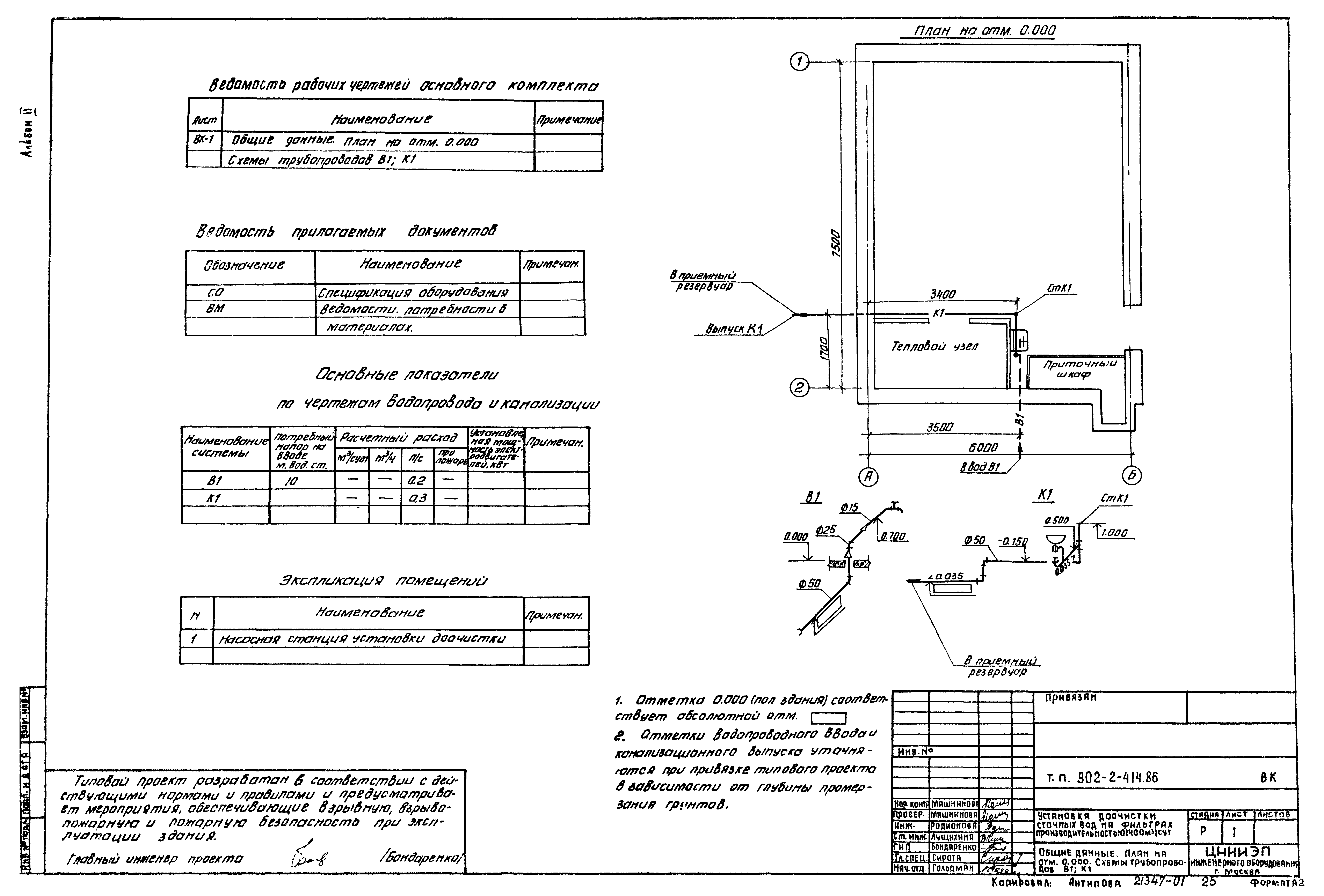 Типовой проект 902-2-414.86