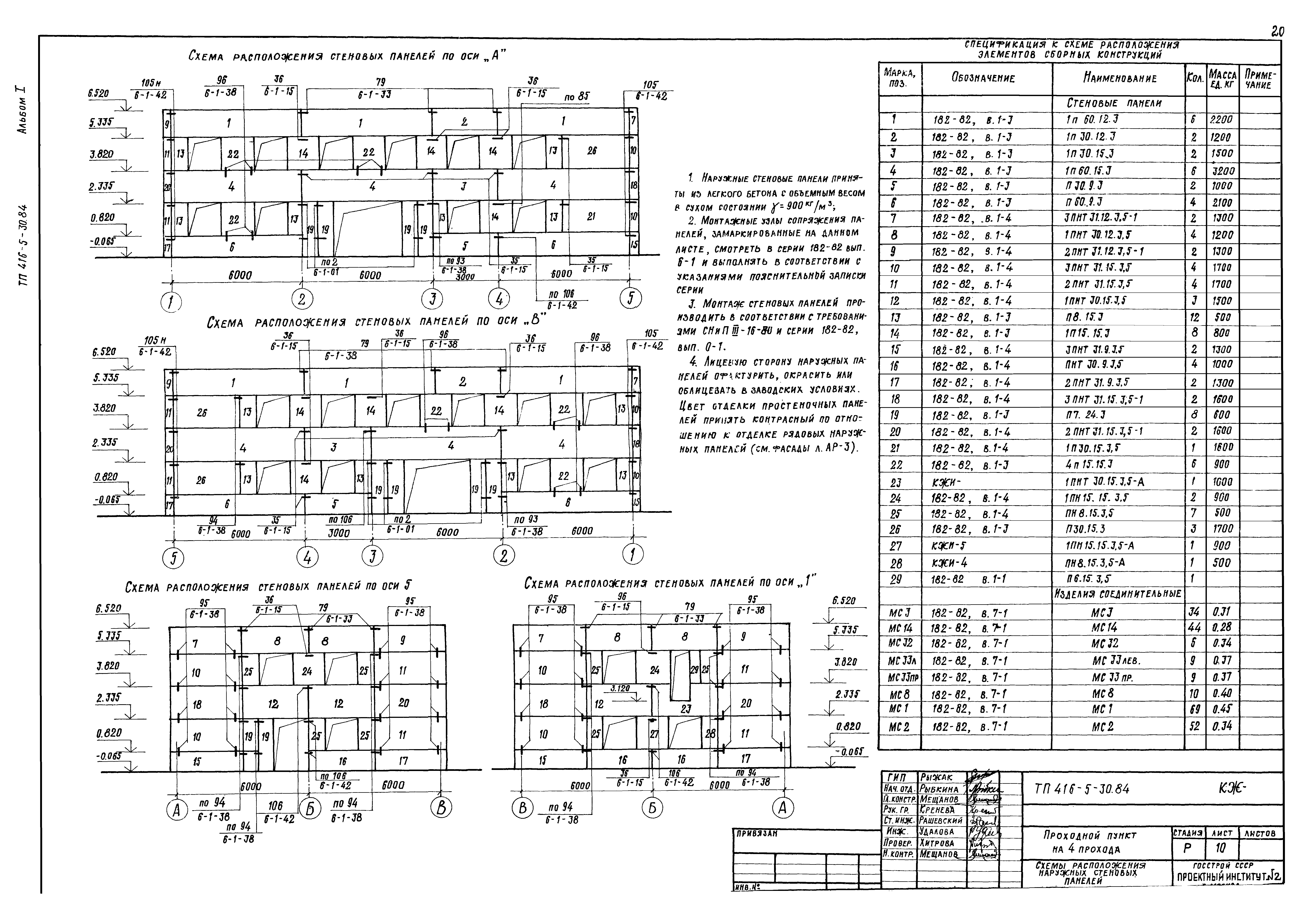 Типовой проект 416-5-30.84