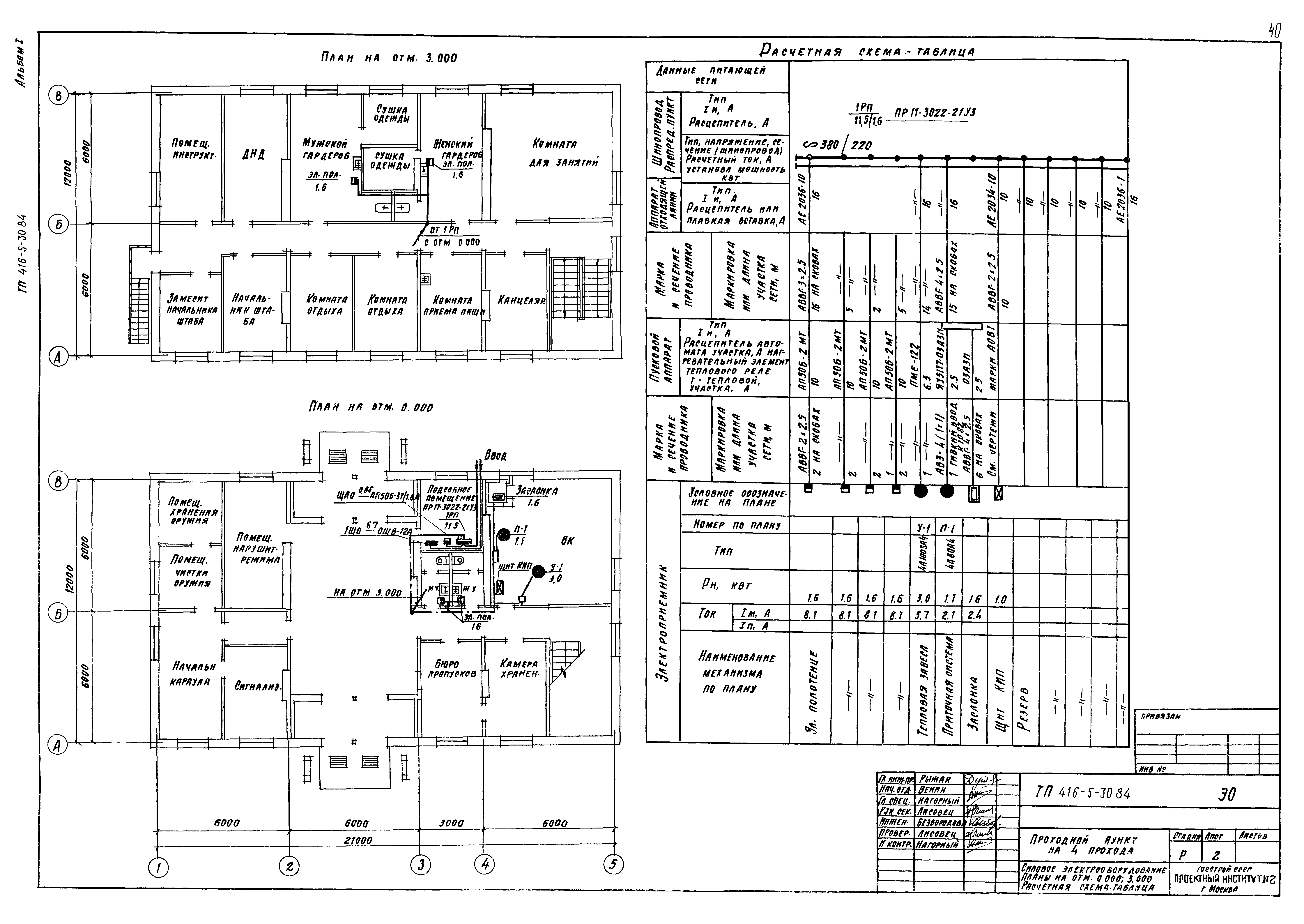 Типовой проект 416-5-30.84