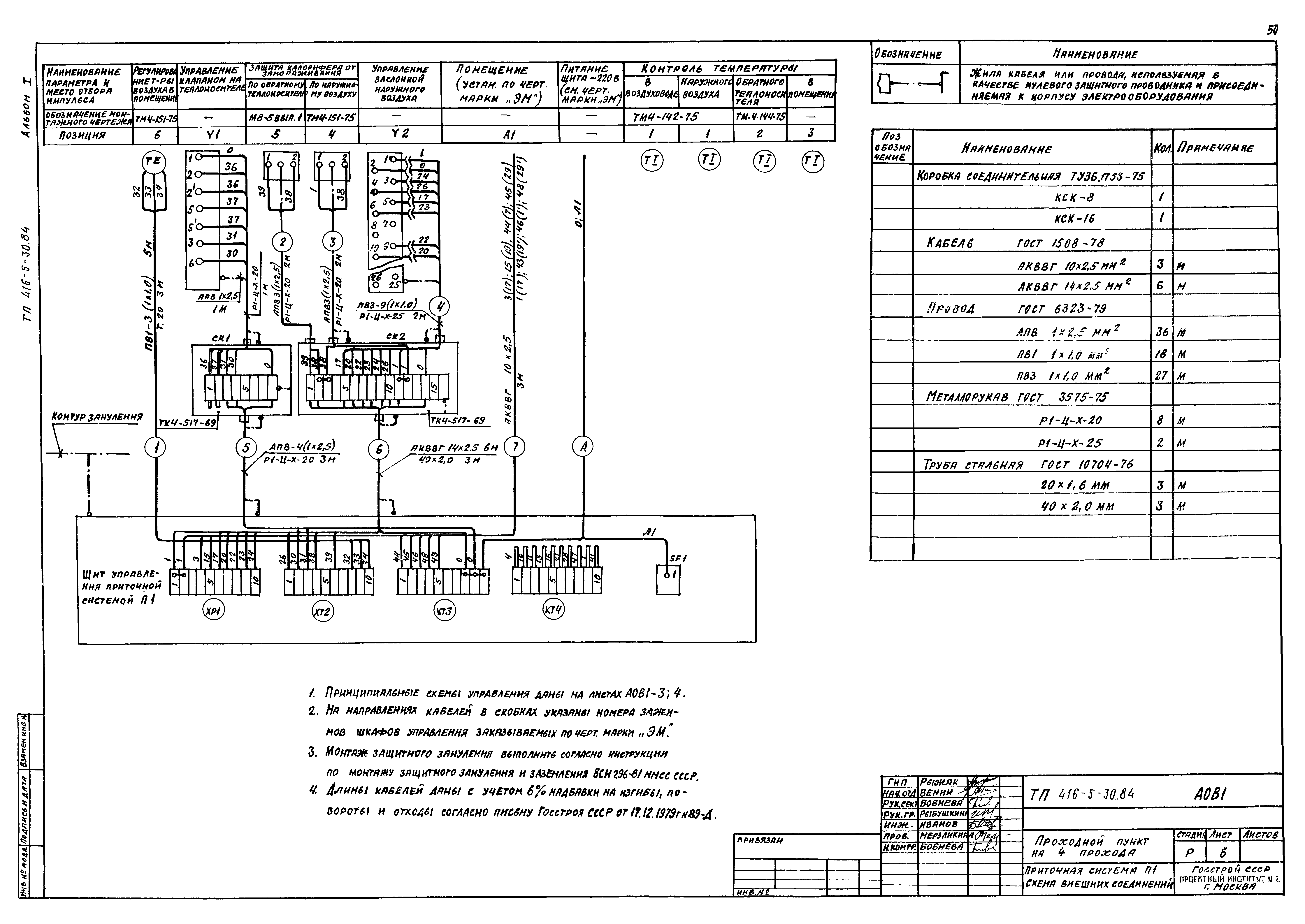 Типовой проект 416-5-30.84
