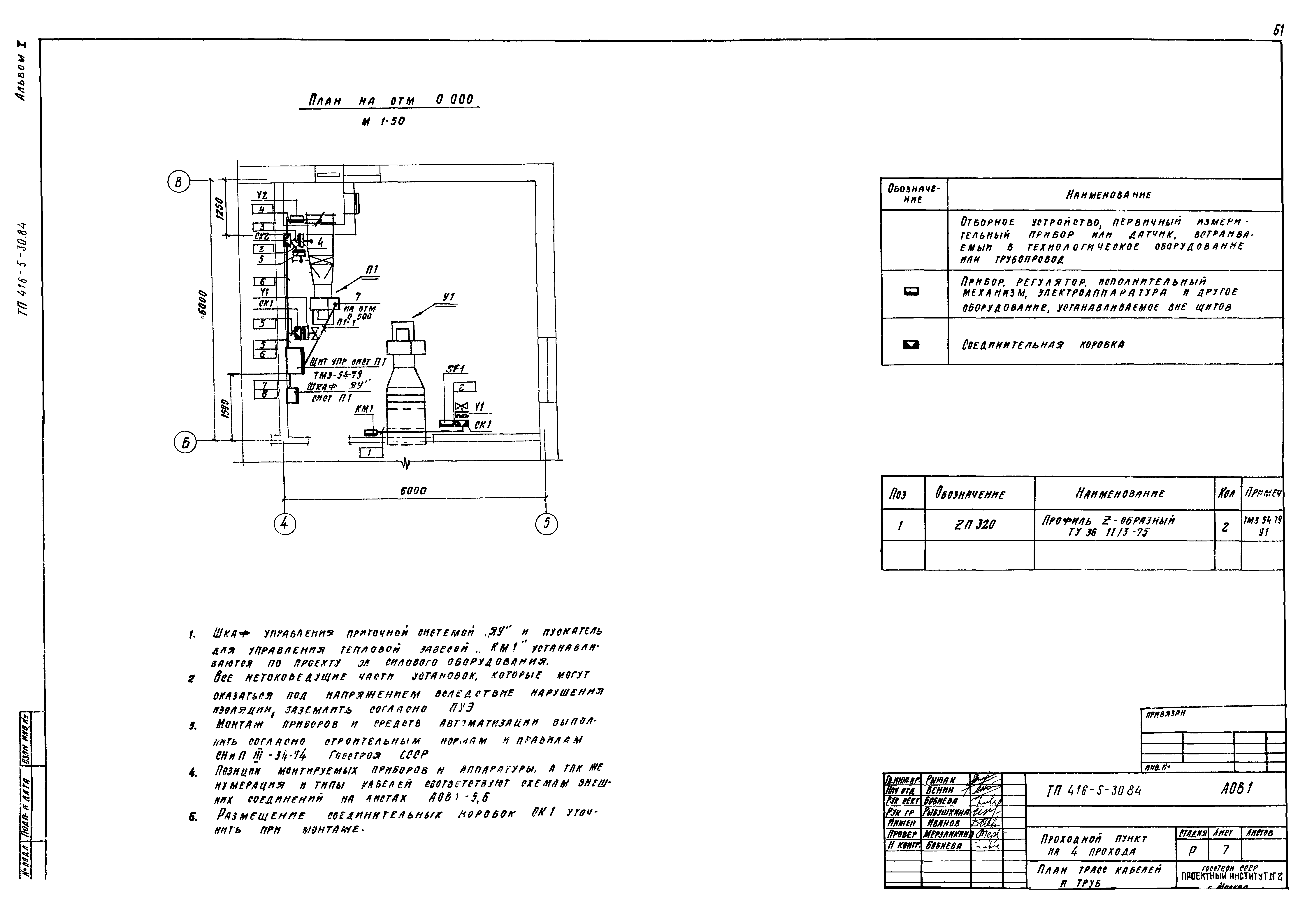 Типовой проект 416-5-30.84
