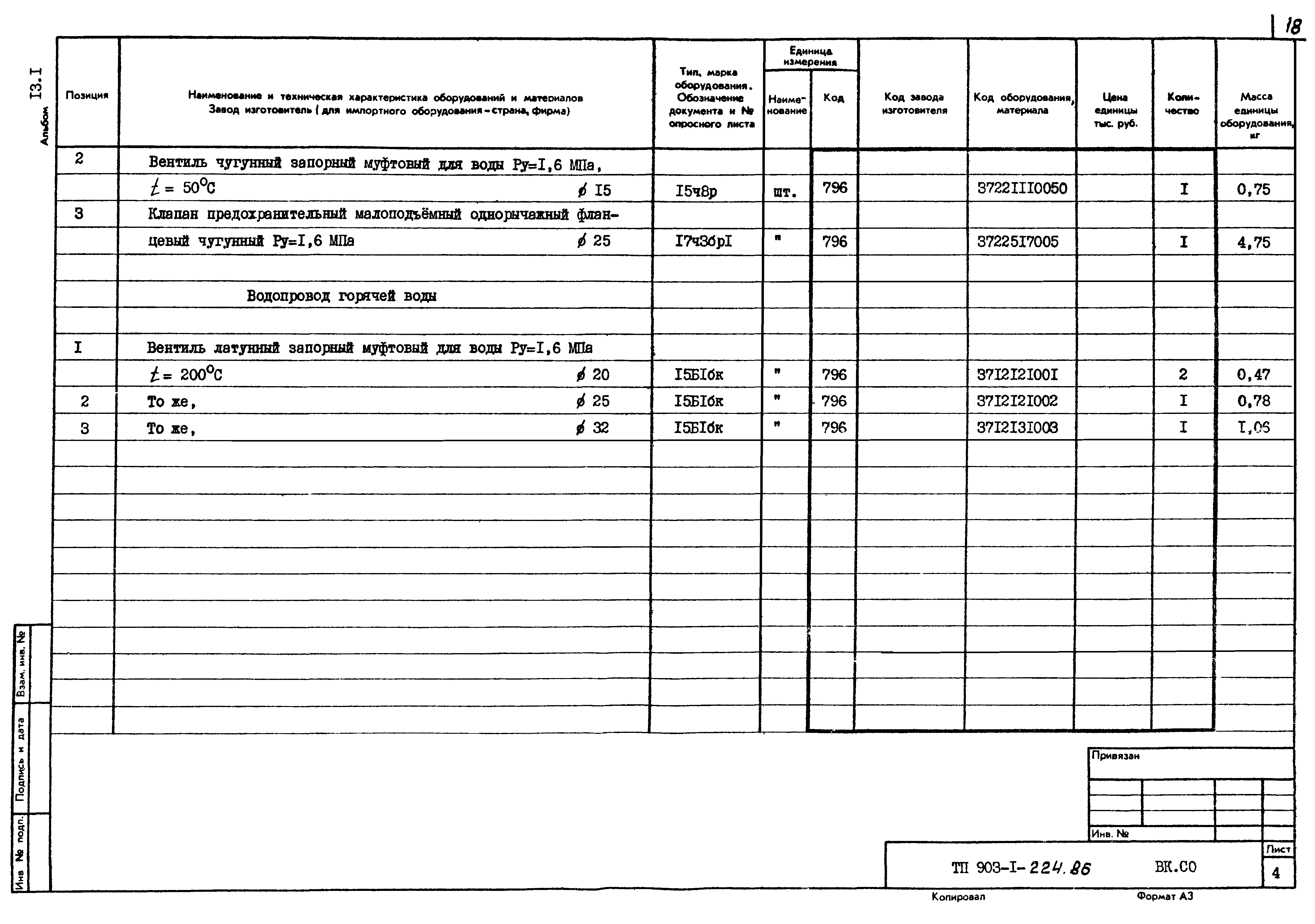 Типовой проект 903-1-224.86