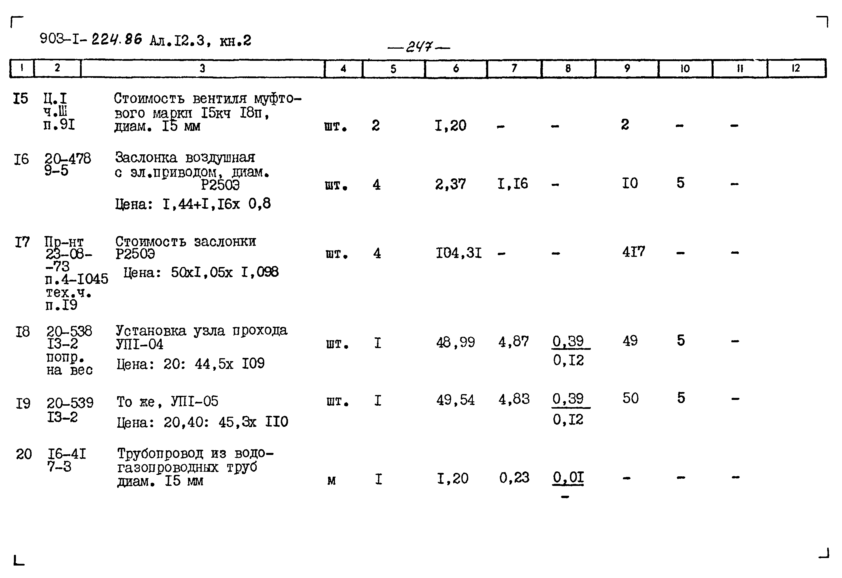 Типовой проект 903-1-224.86