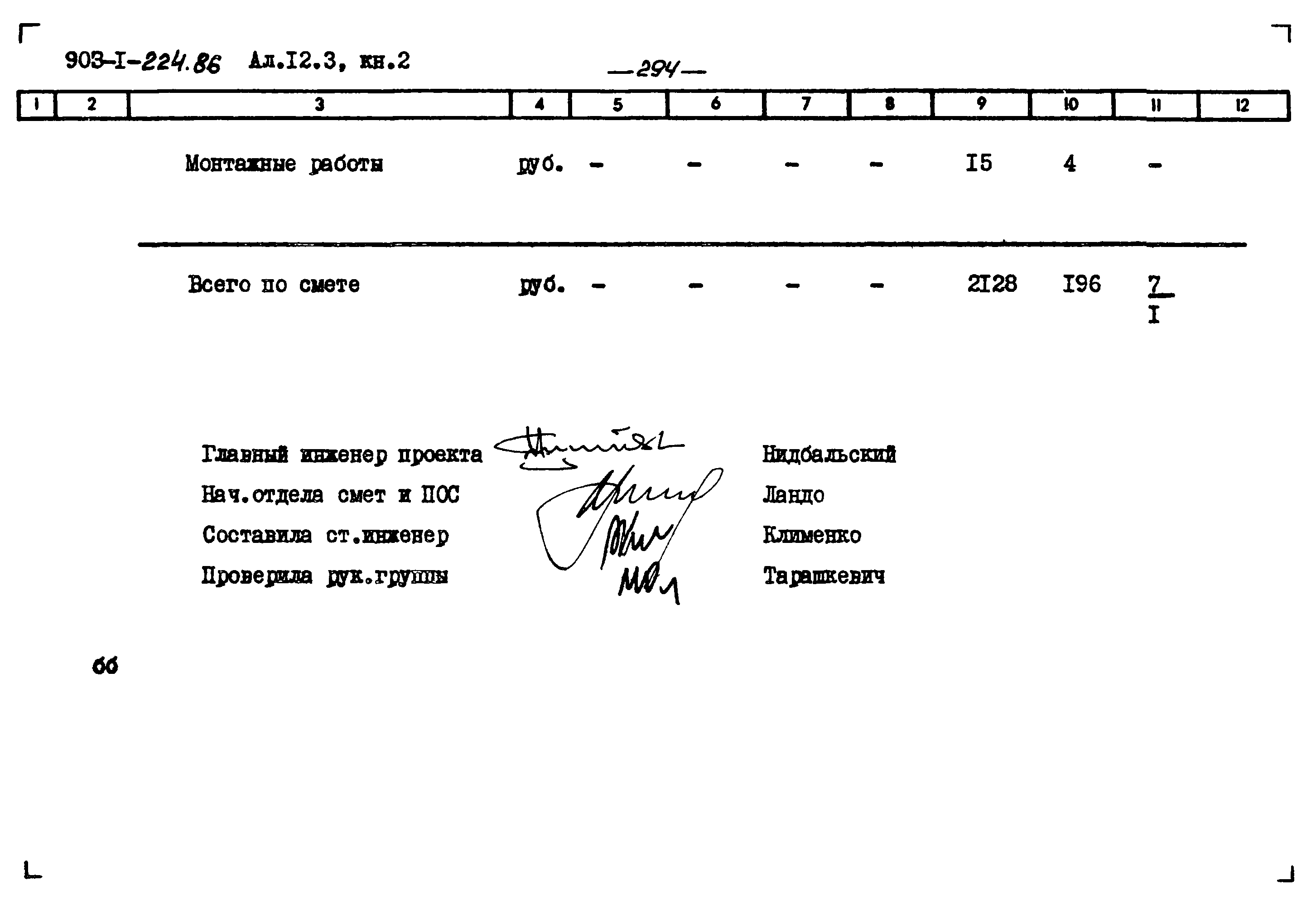Типовой проект 903-1-224.86