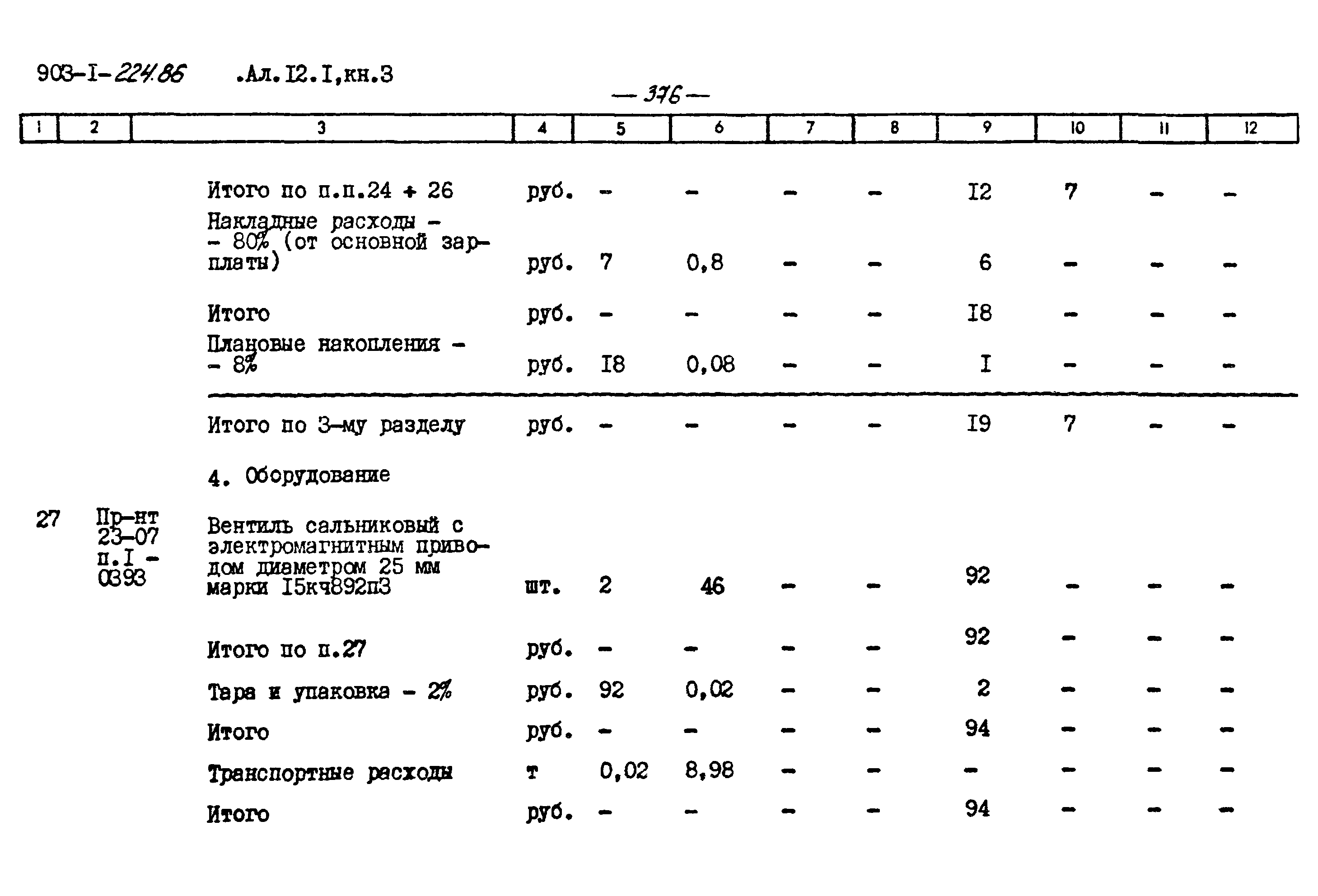 Типовой проект 903-1-224.86
