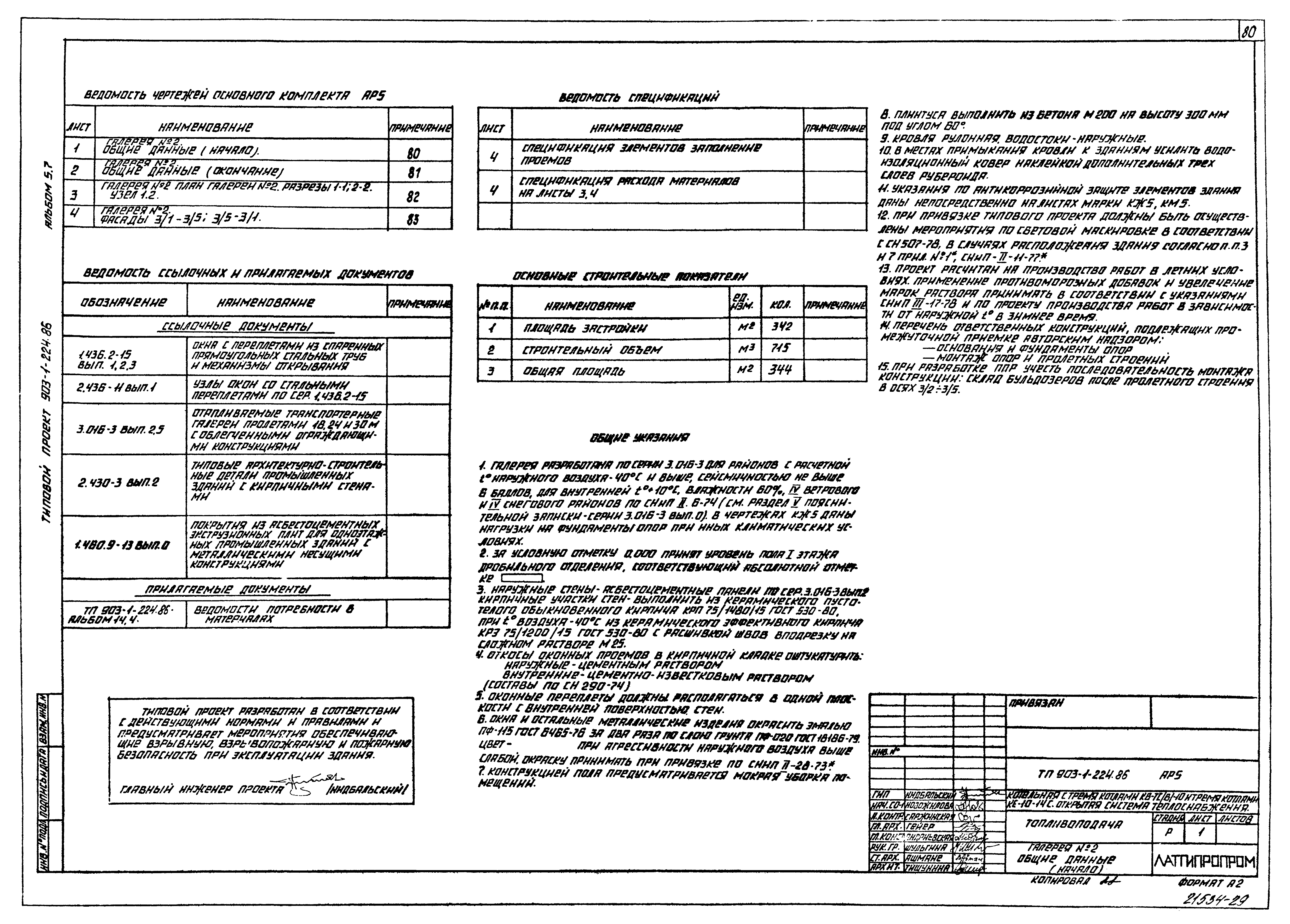 Типовой проект 903-1-224.86