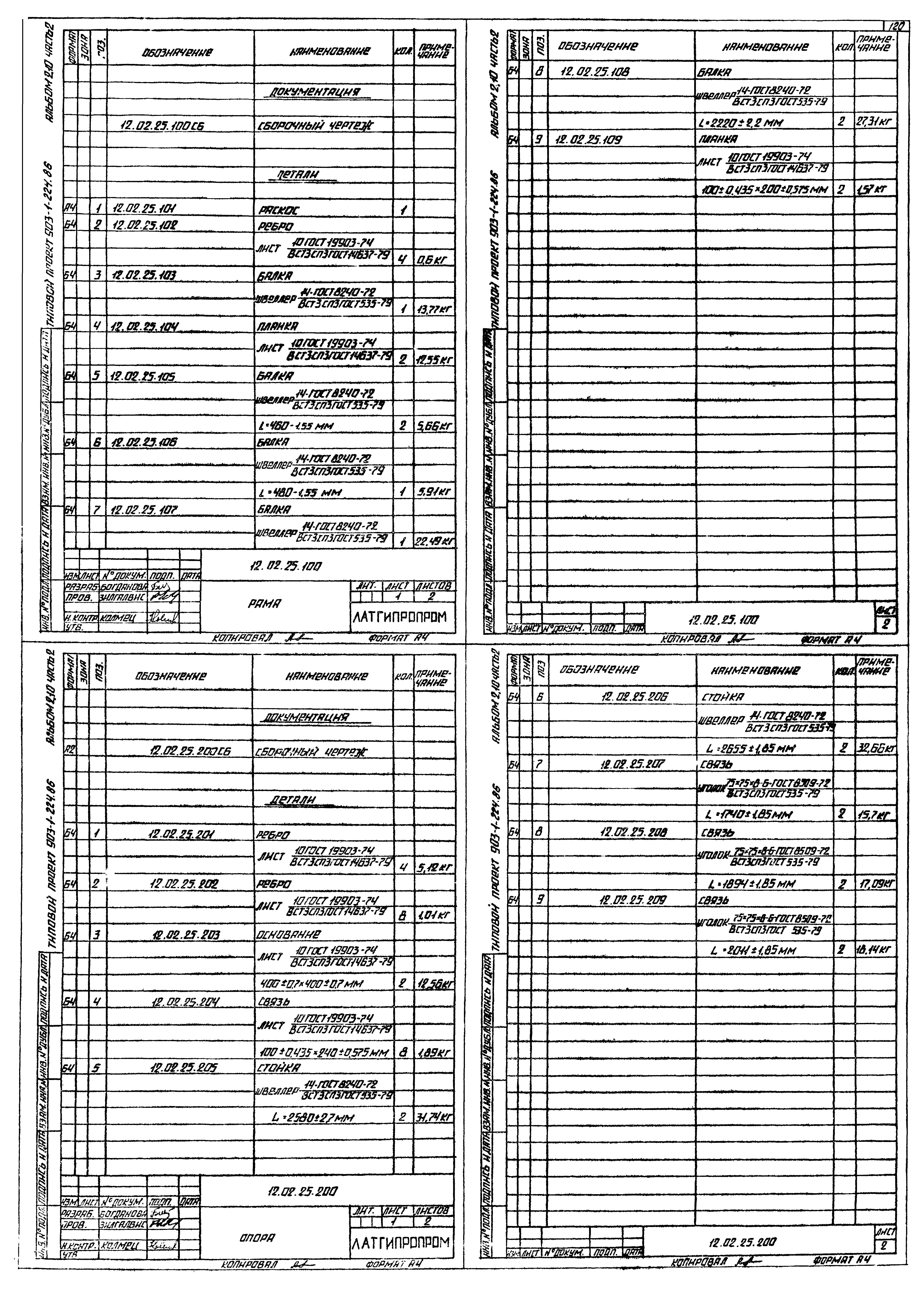 Типовой проект 903-1-224.86