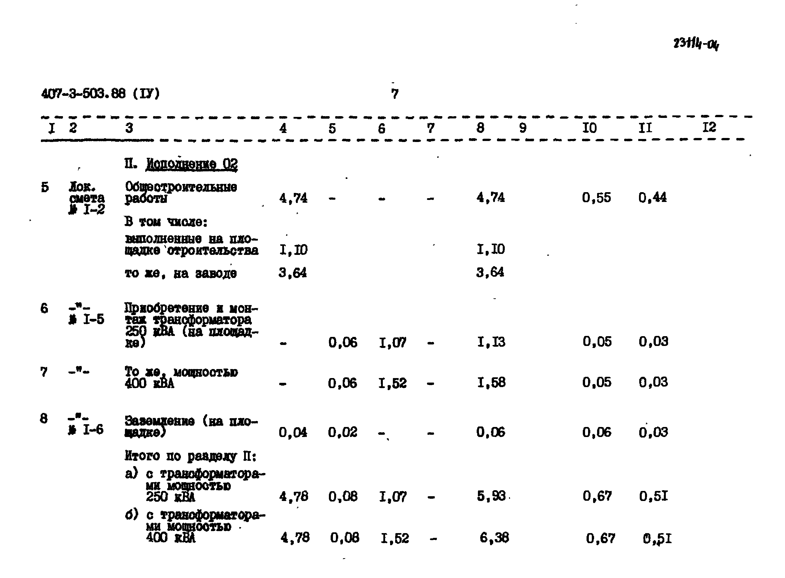 Типовой проект 407-3-503.88