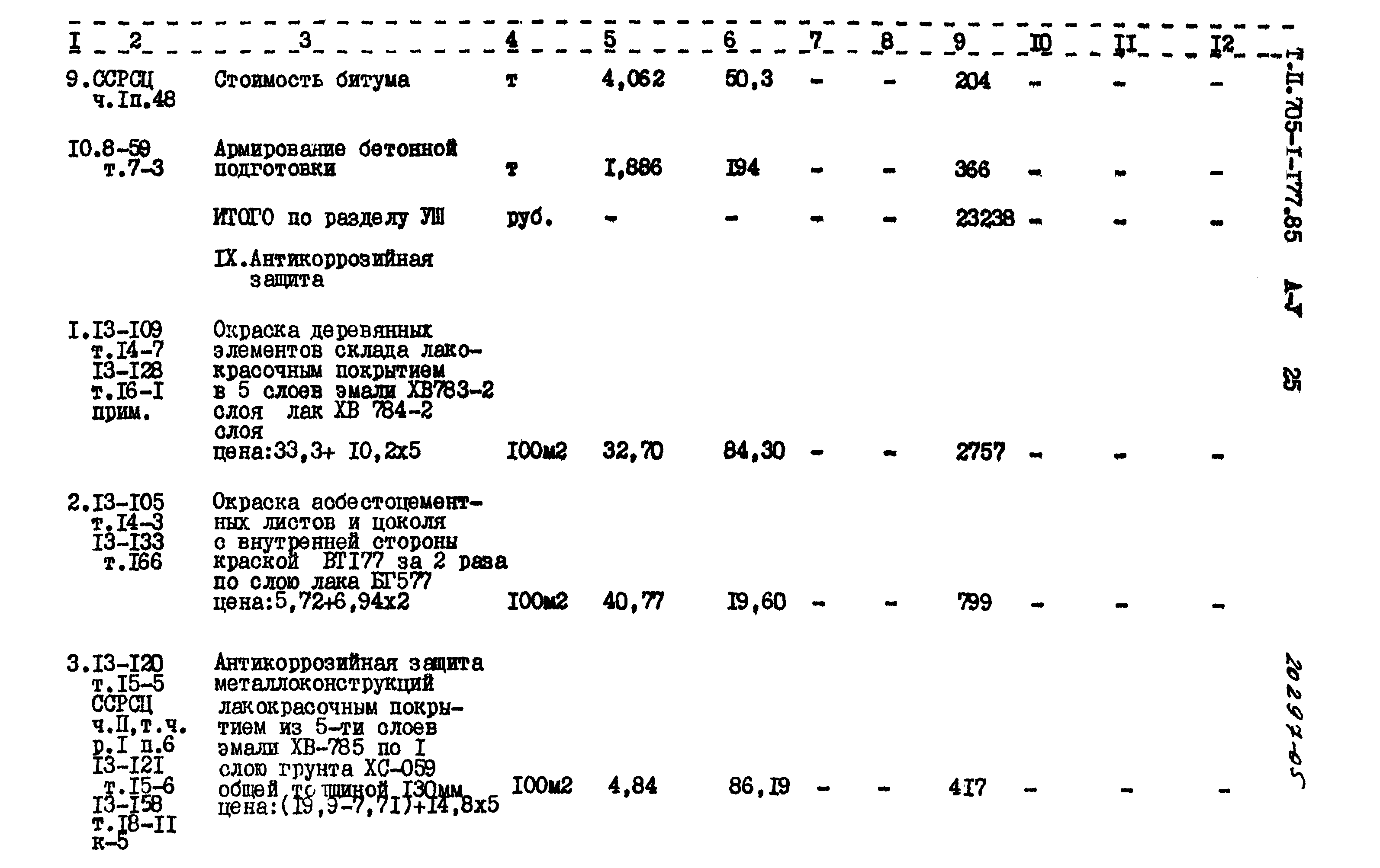 Типовой проект 705-1-177.85