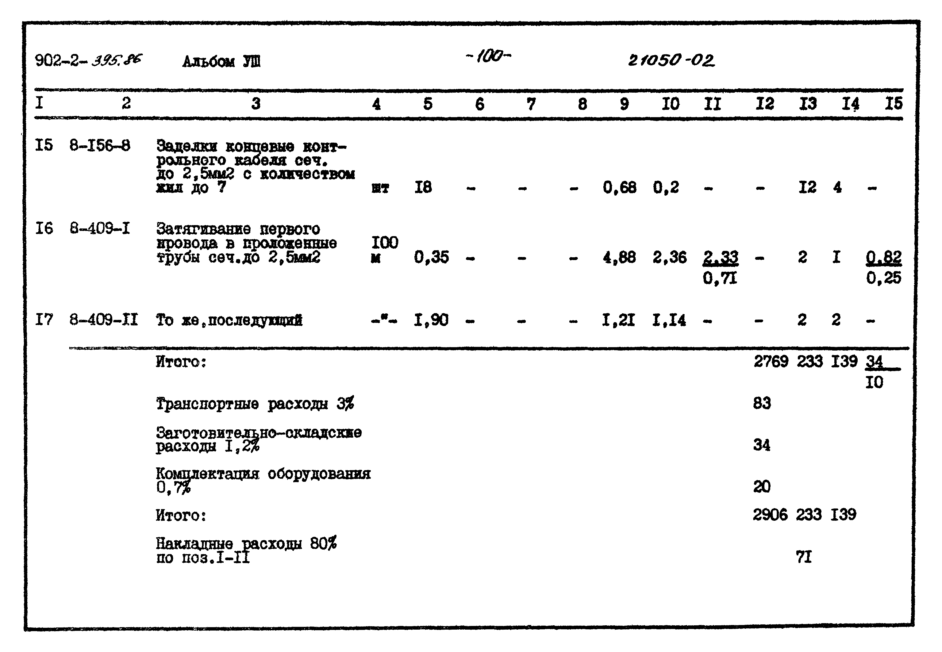 Типовой проект 902-2-395.86