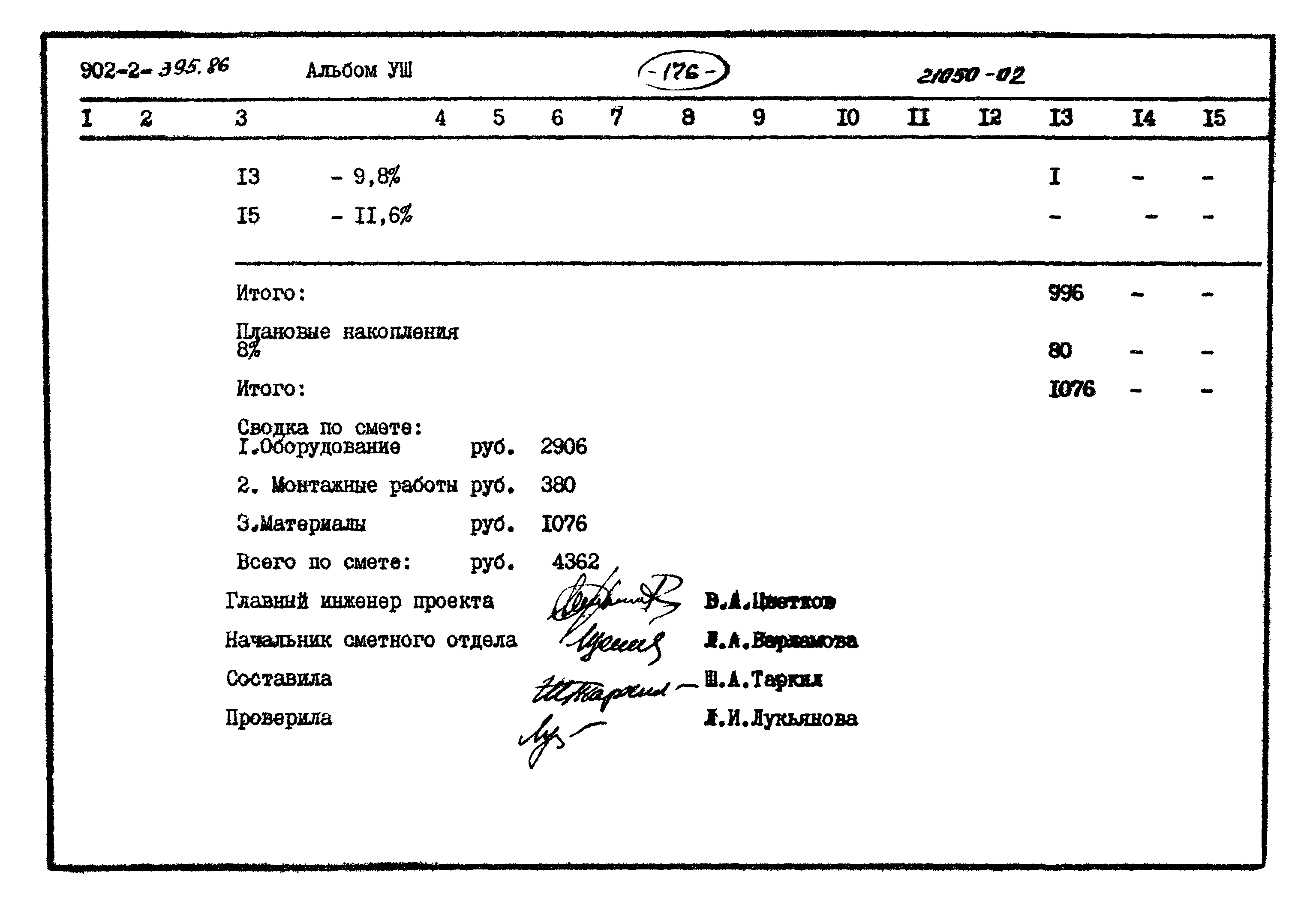 Типовой проект 902-2-395.86