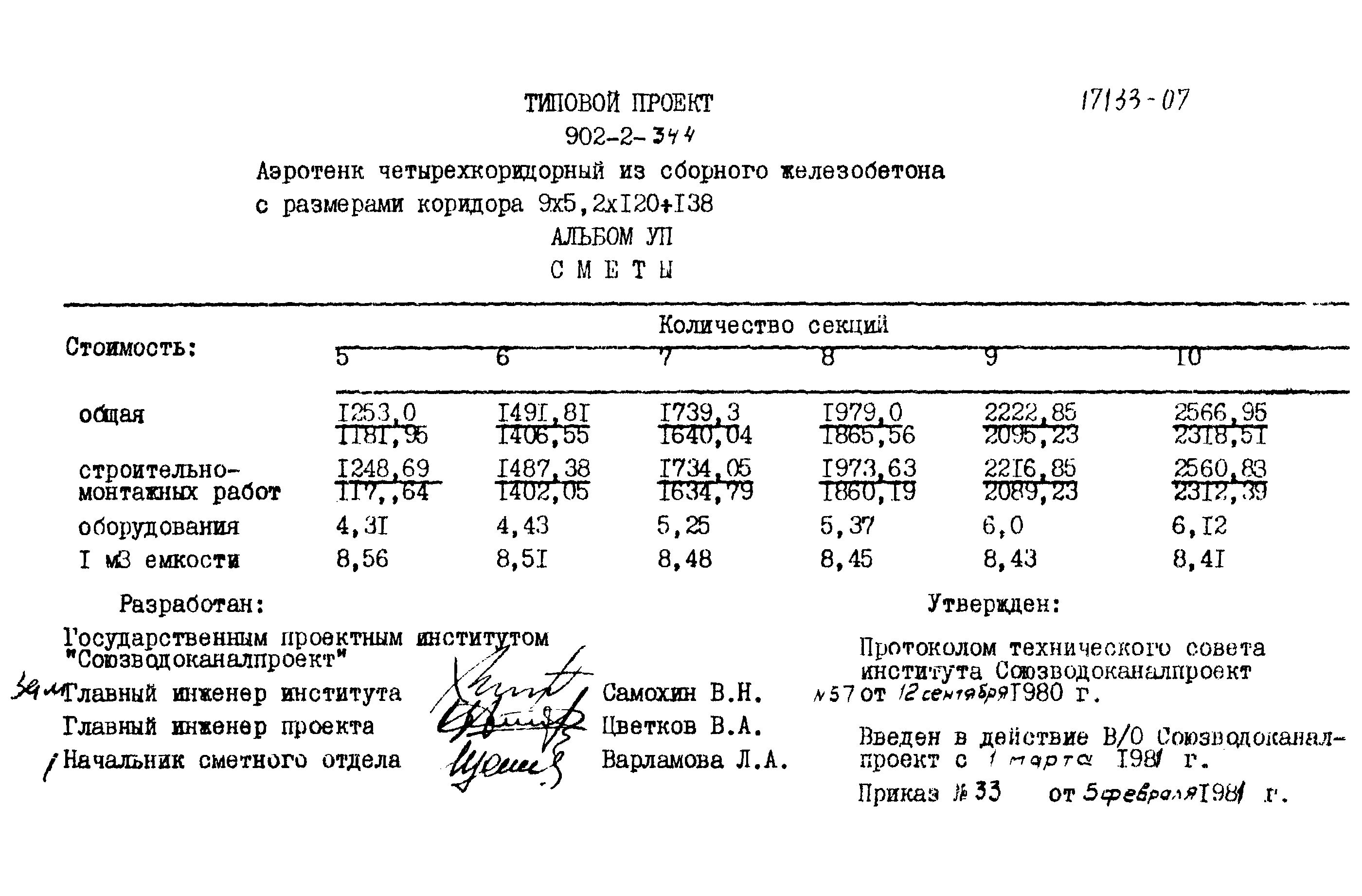 Типовой проект 902-2-344