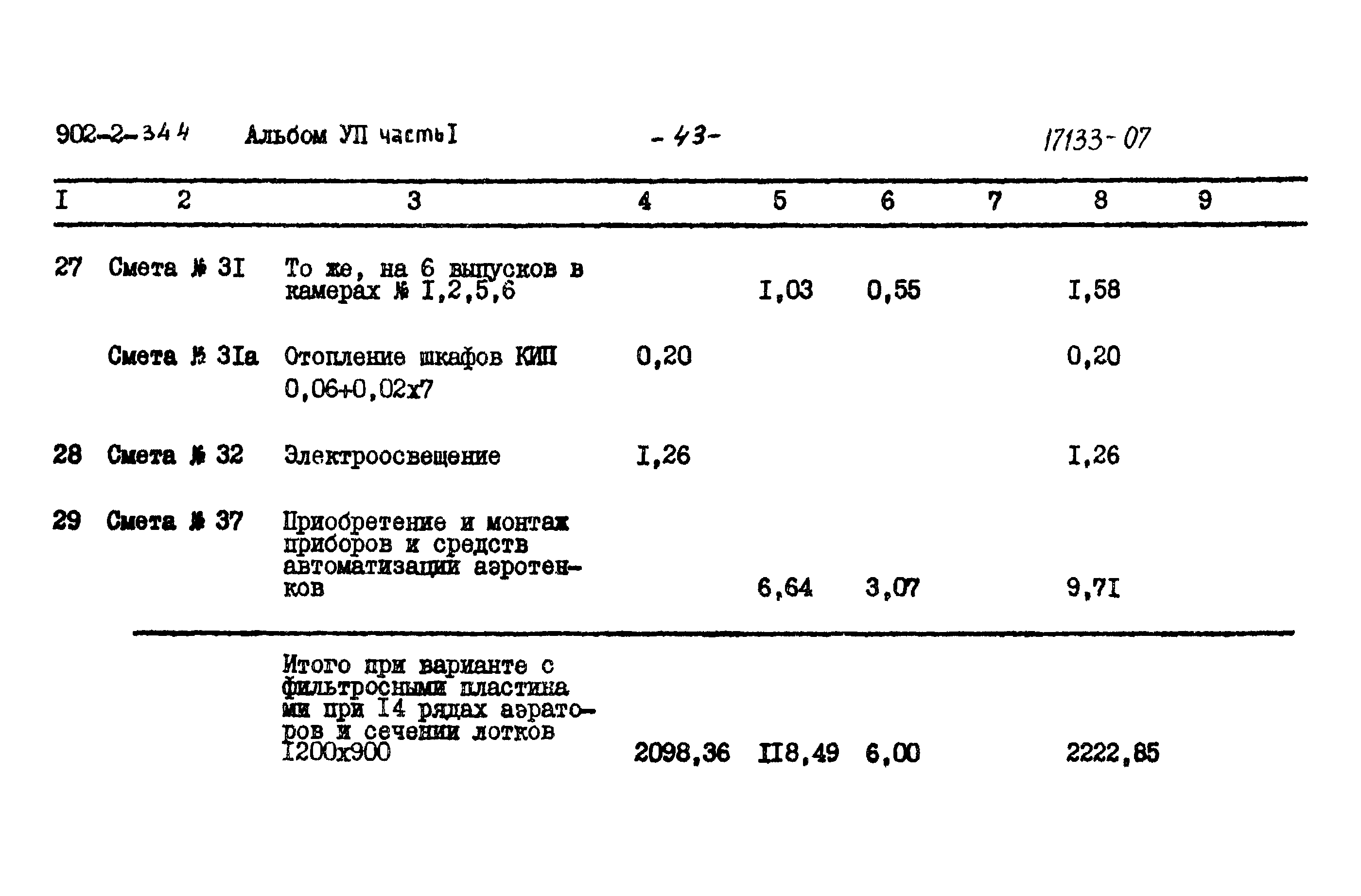 Типовой проект 902-2-344