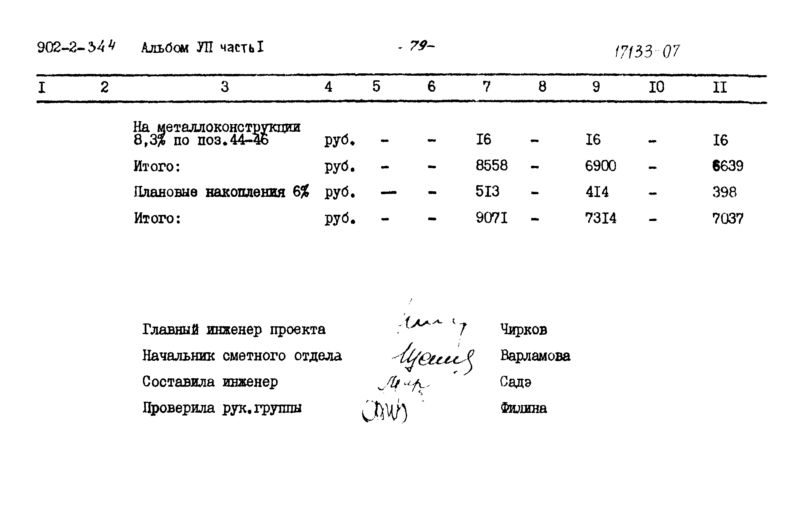 Типовой проект 902-2-344