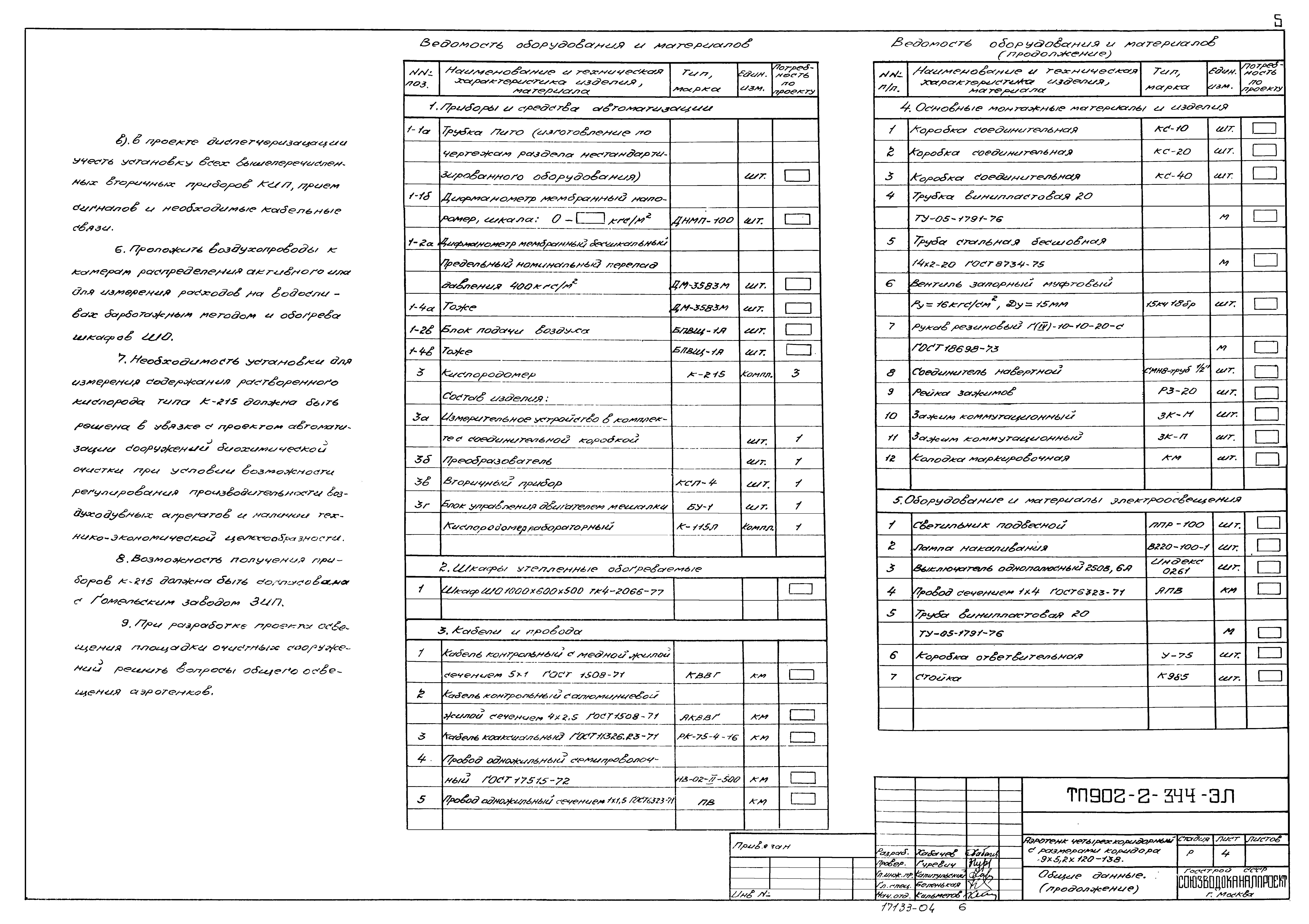 Типовой проект 902-2-344