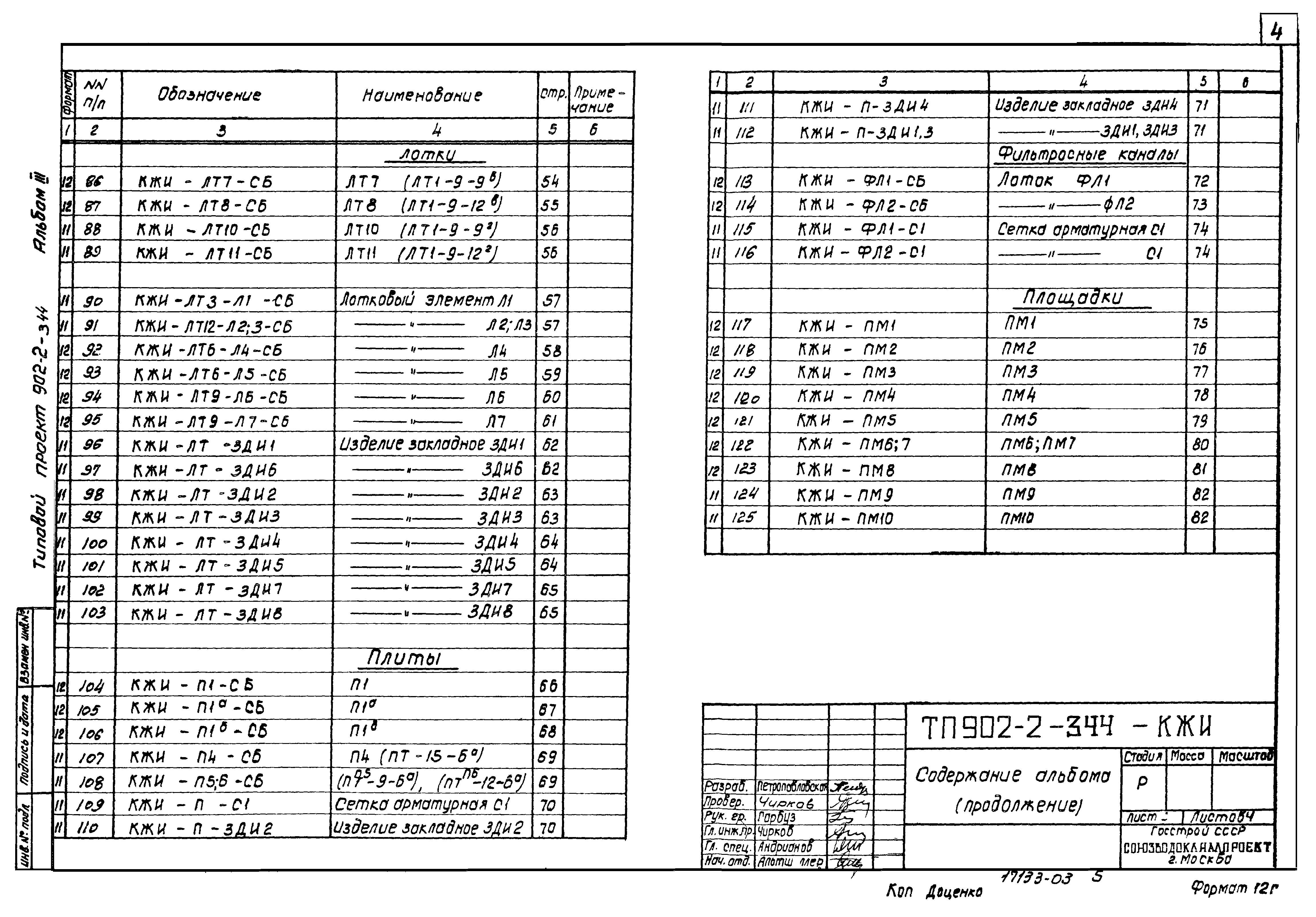 Типовой проект 902-2-344