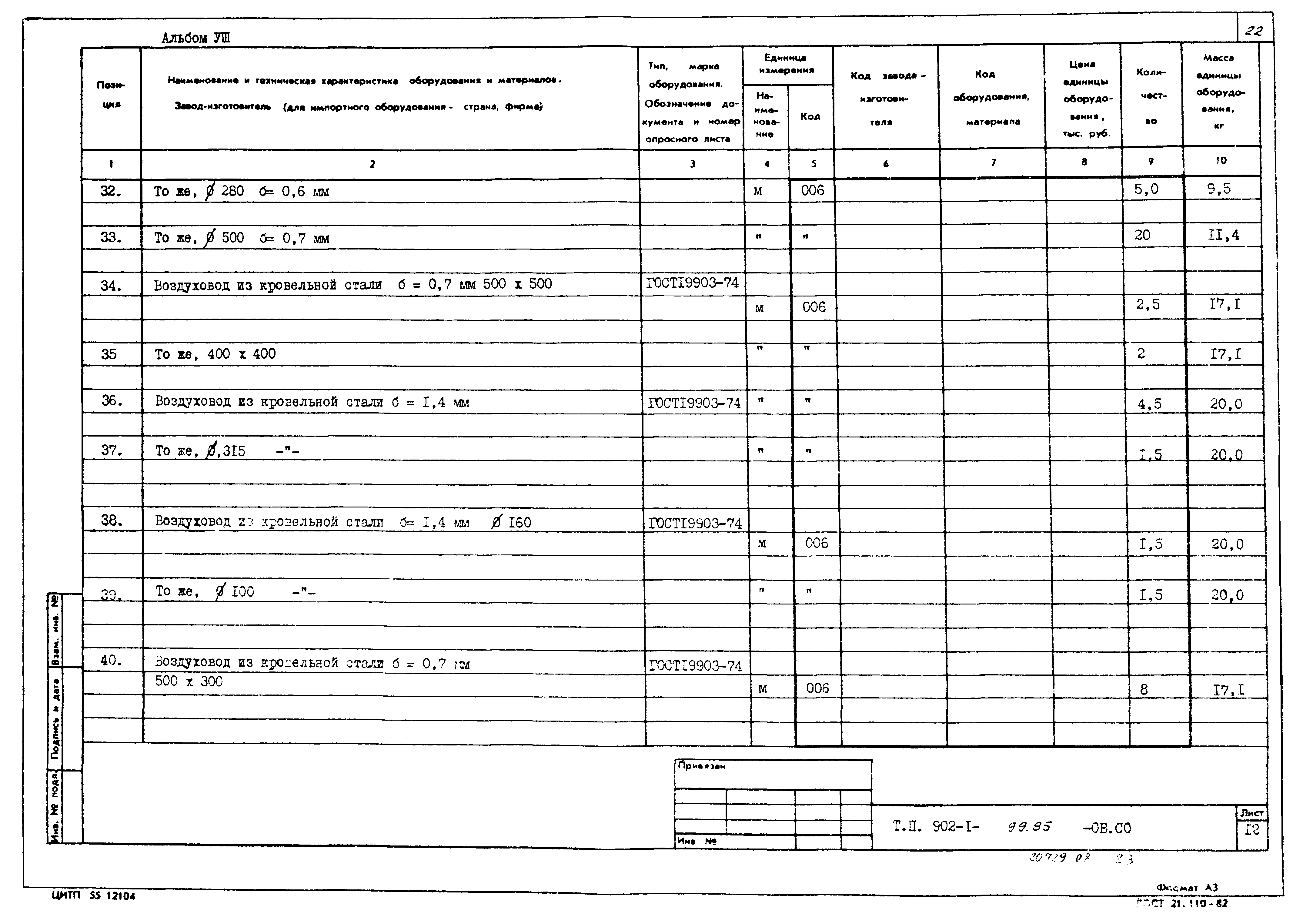 Типовой проект 902-1-99.85