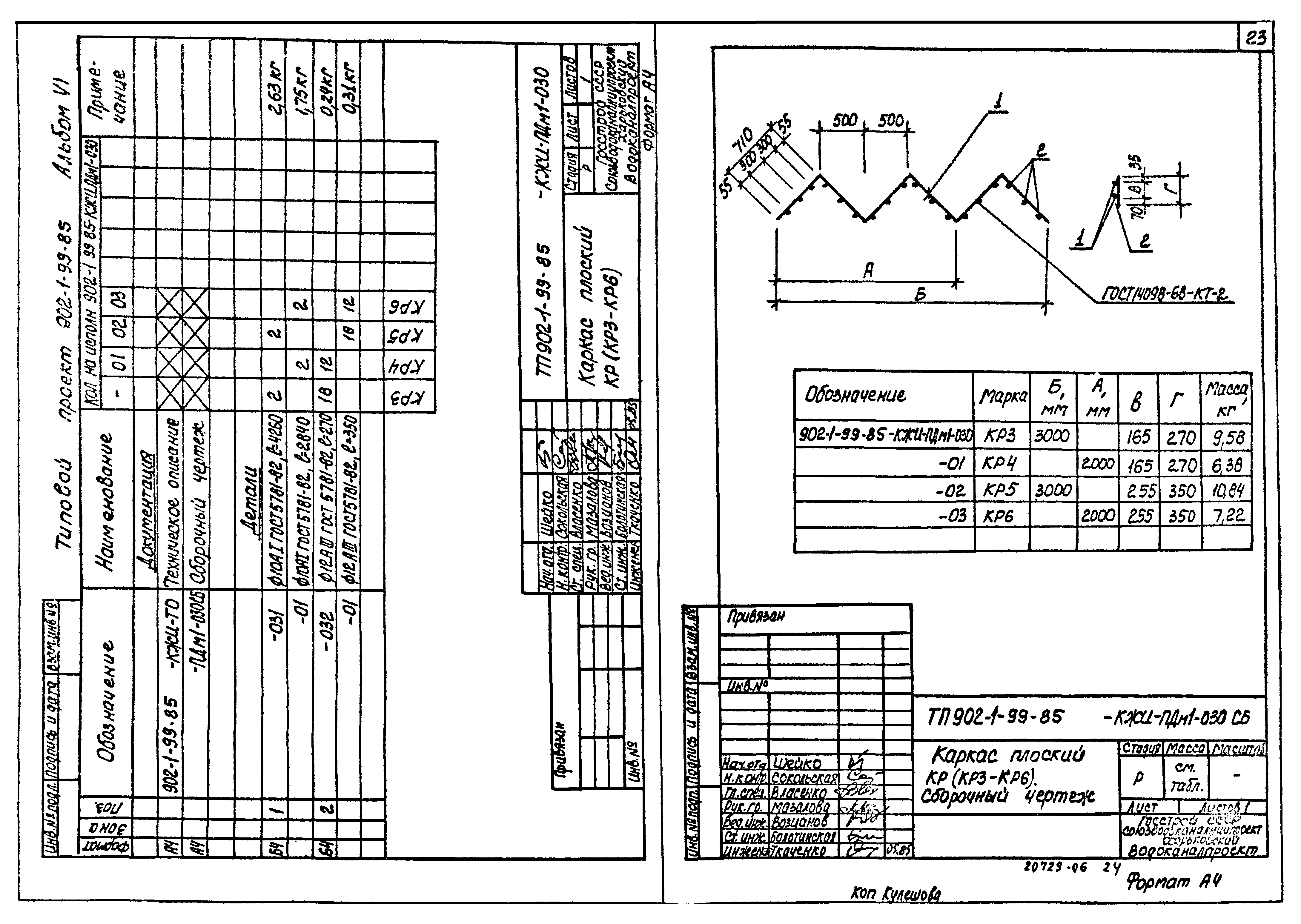 Типовой проект 902-1-99.85