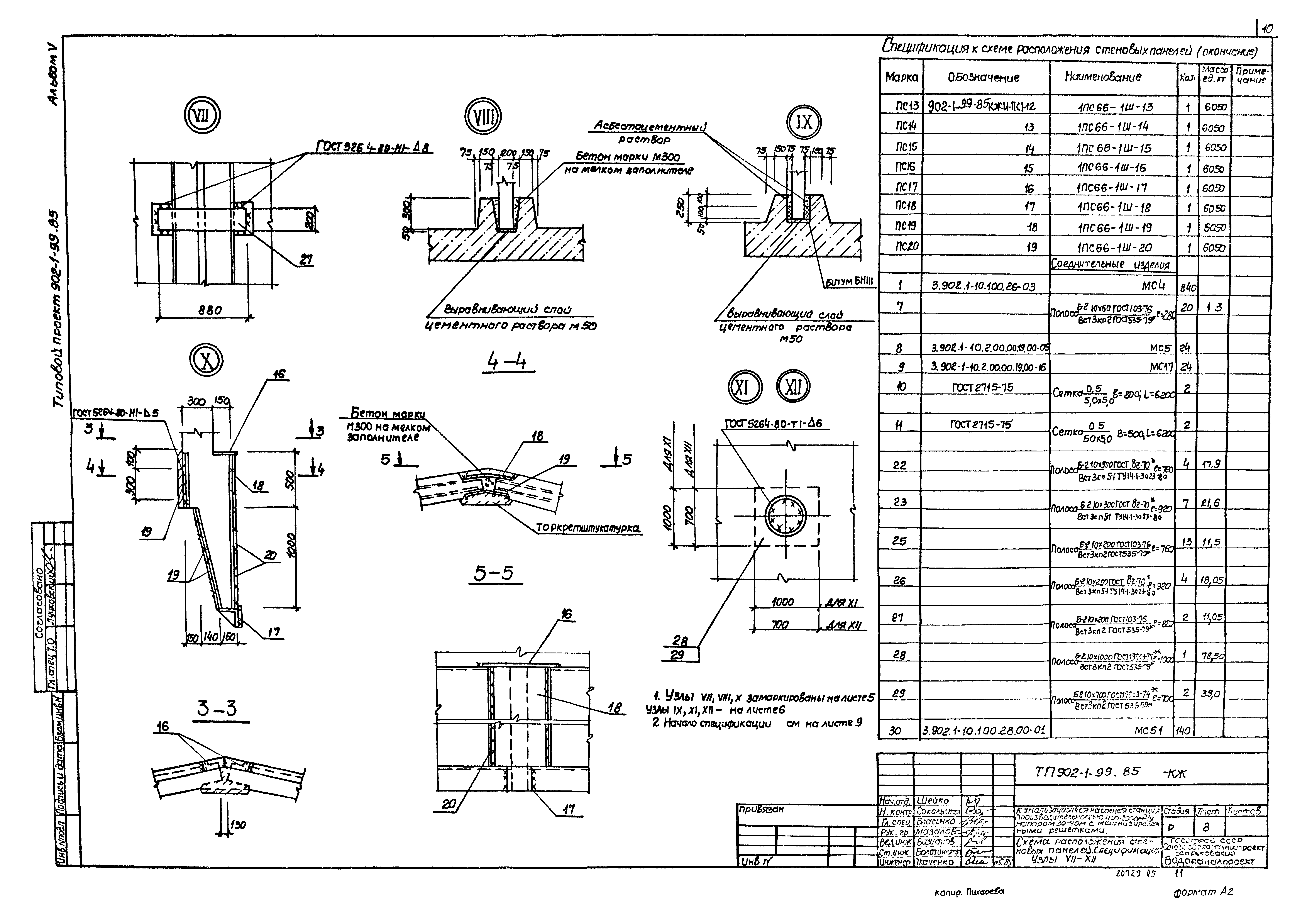 Типовой проект 902-1-99.85